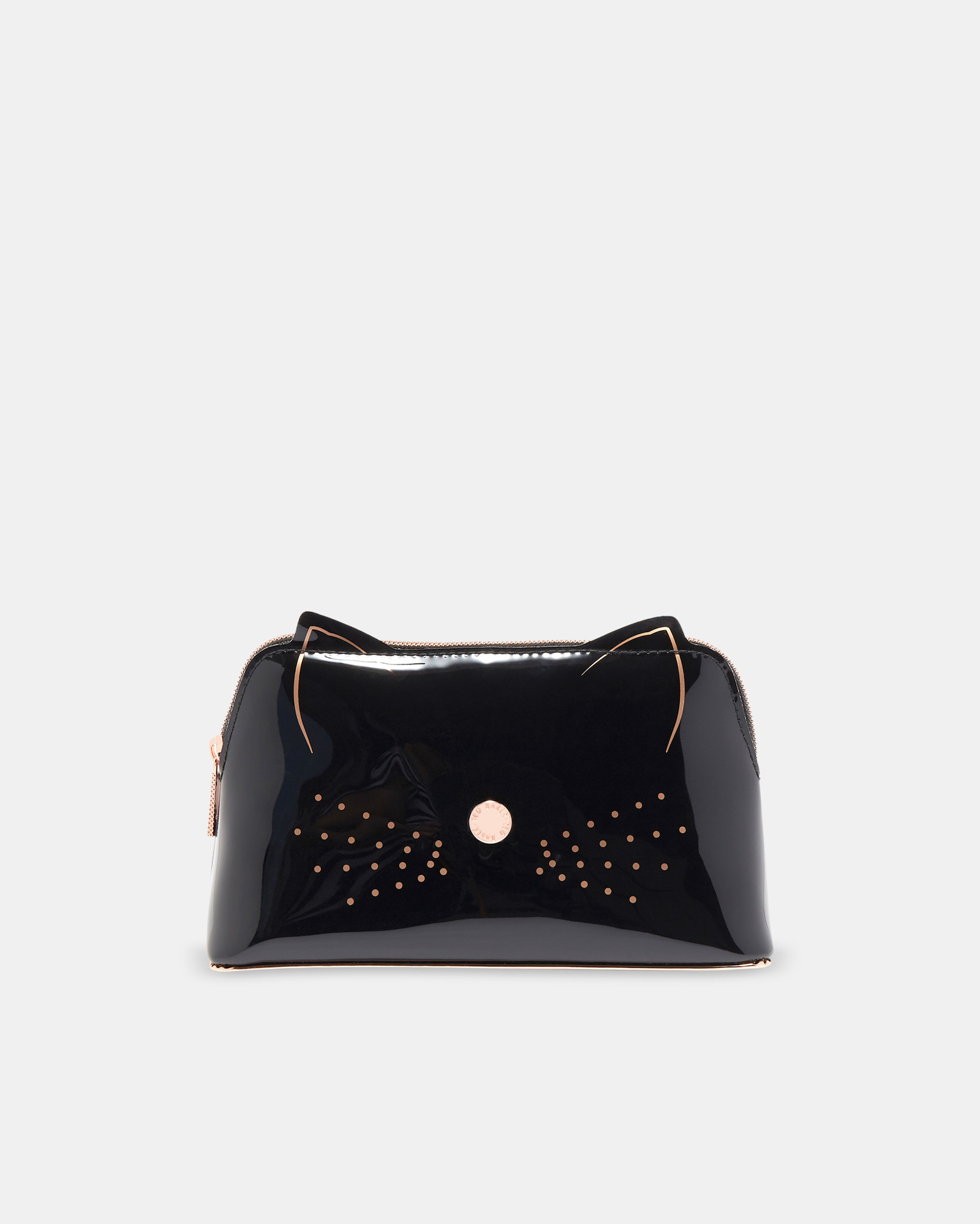 MACCOA Cat whiskers vinyl make up bag