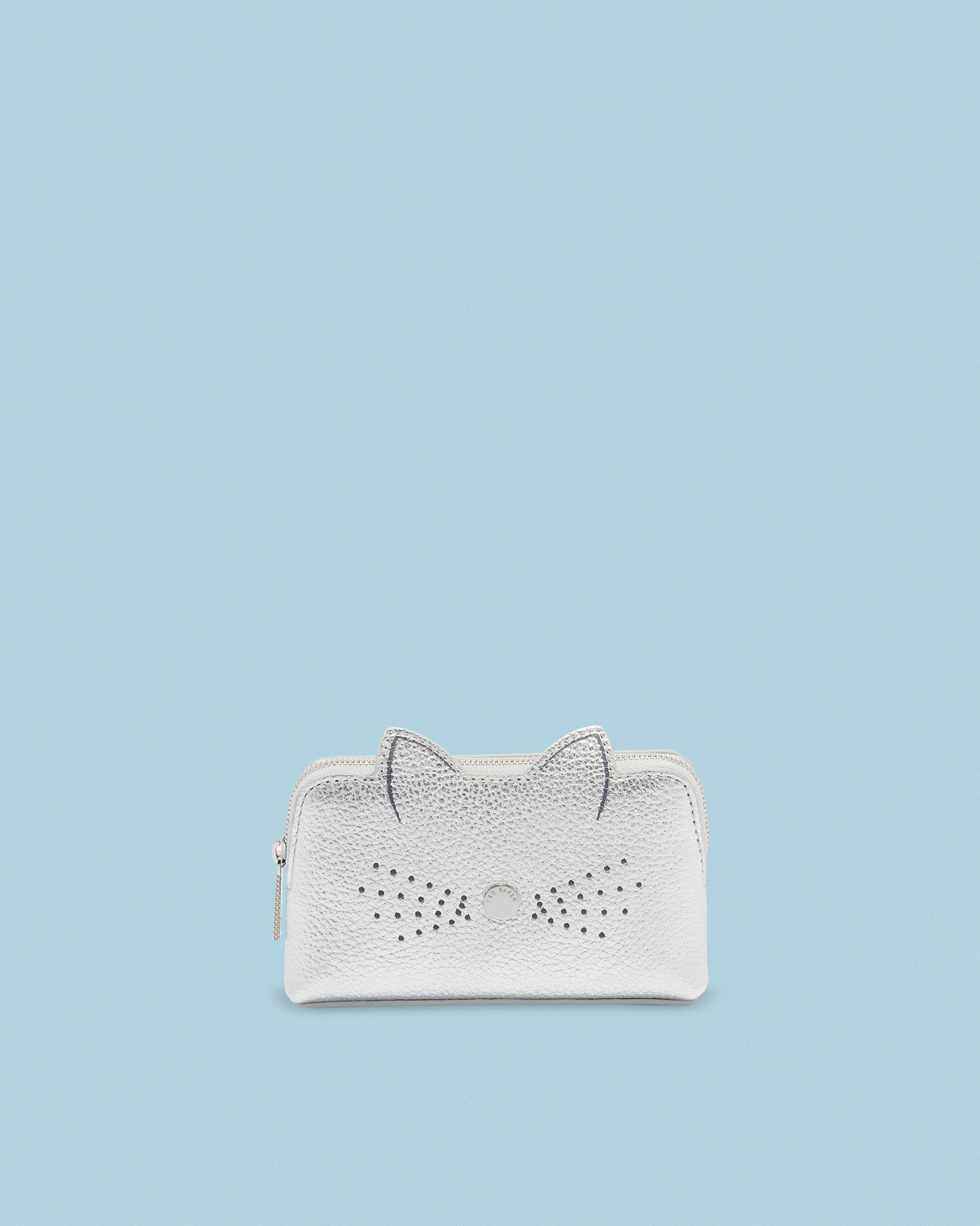 OOHAN Cat whiskers leather mini make up bag