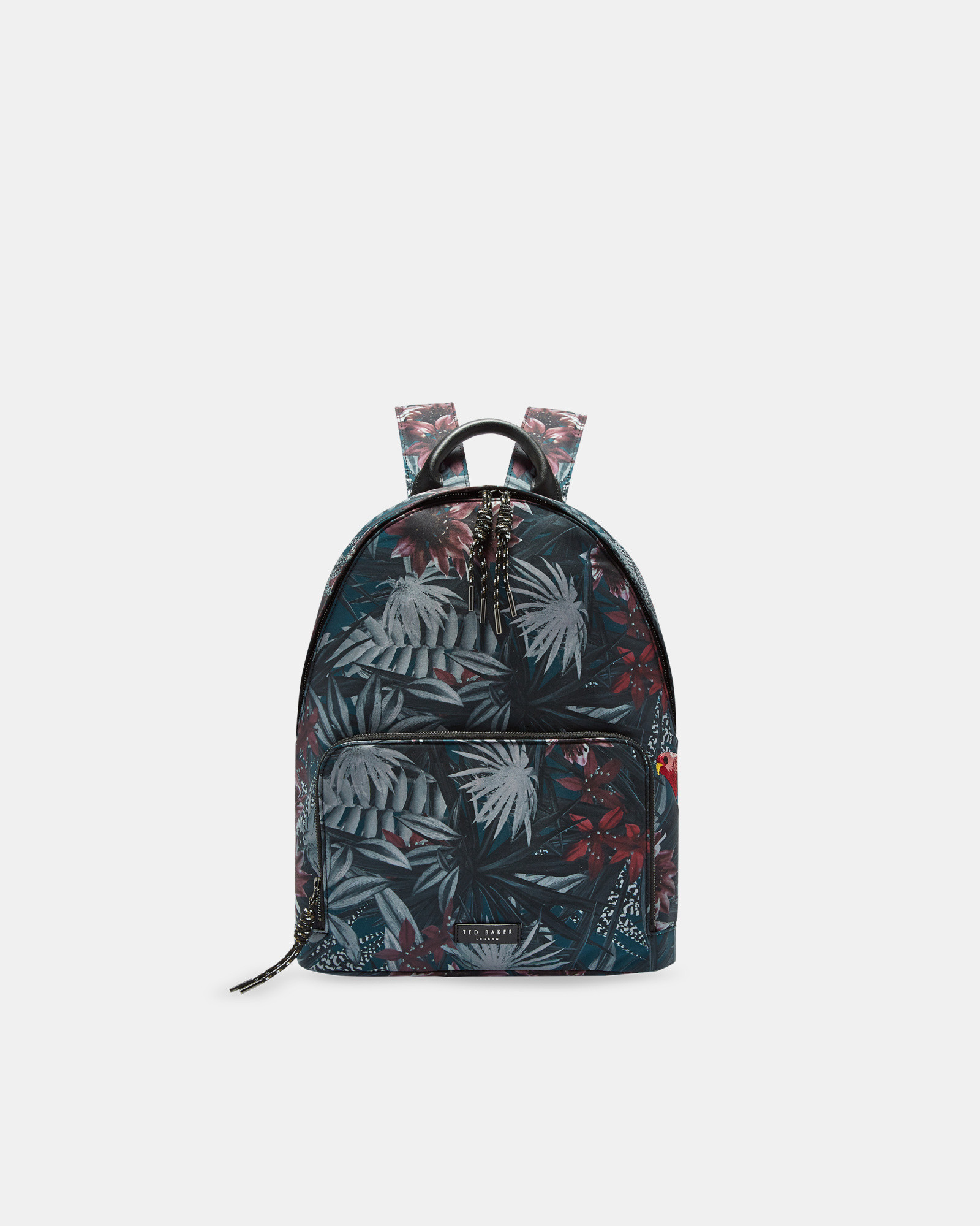 FETHERD Embroidered floral backpack