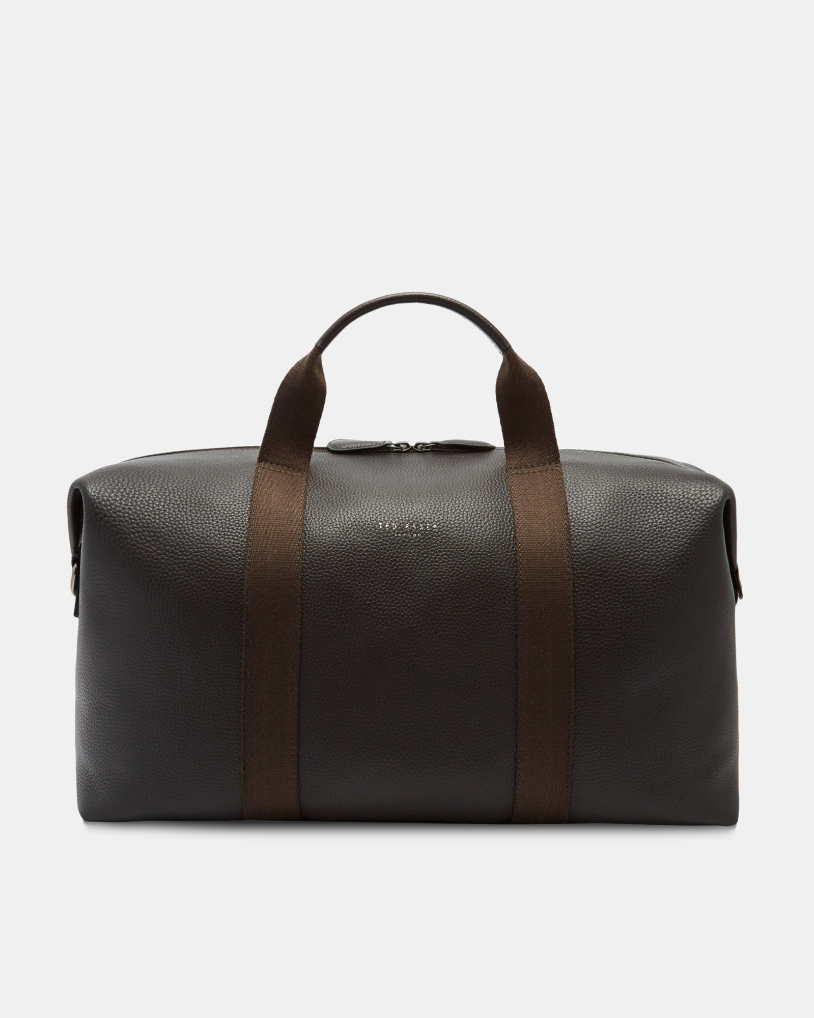 HOLDING Leather holdall