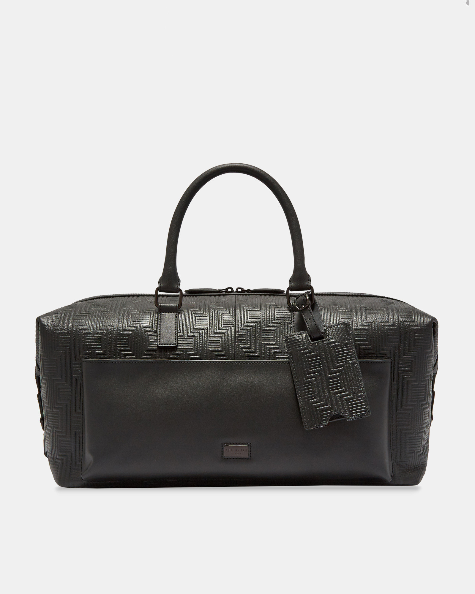 PAYZ Embossed leather holdall