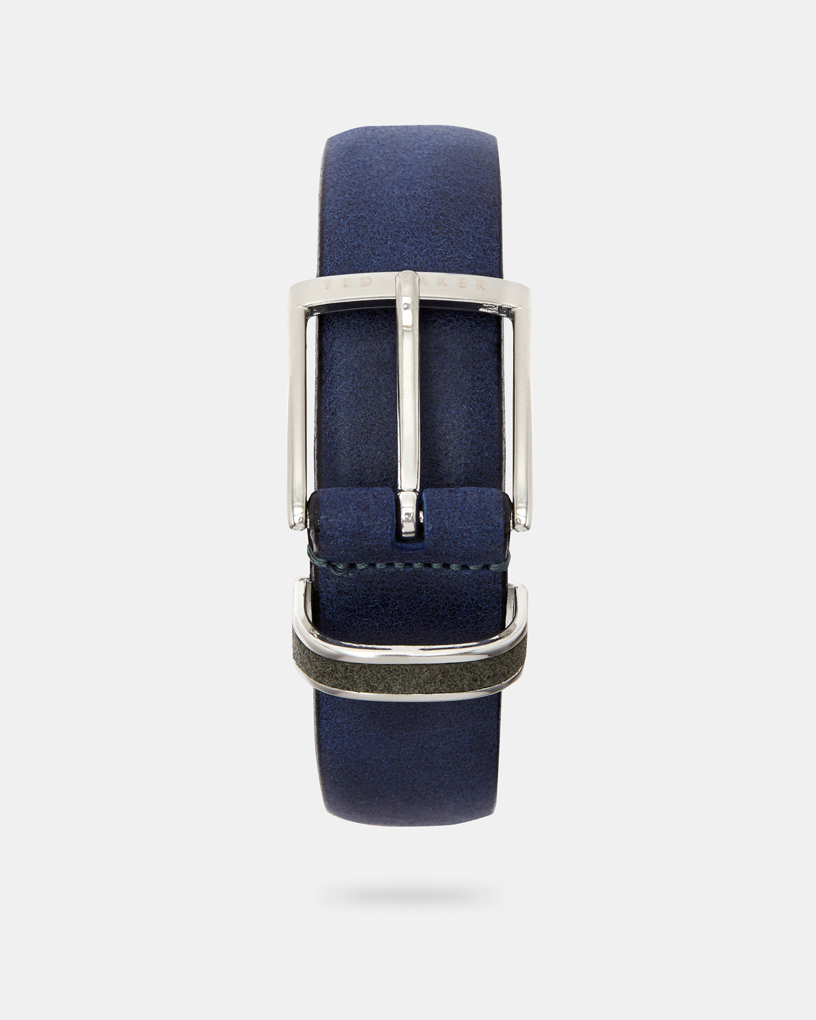 CARRILO Waxed suede belt