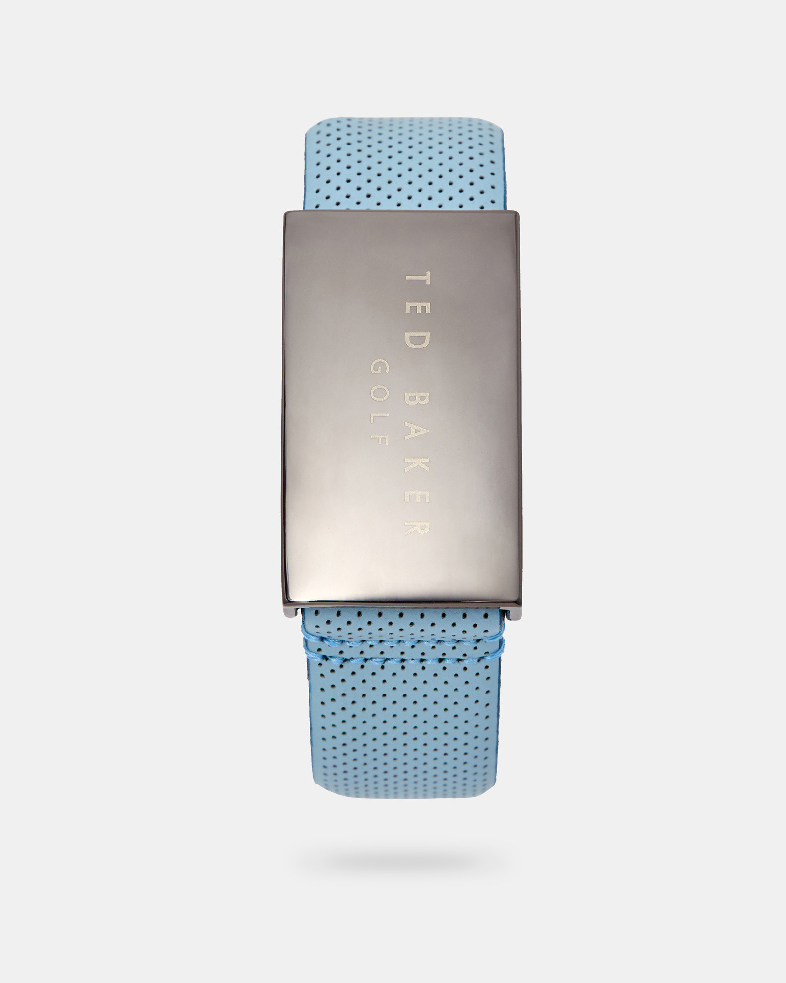 DELSOL Perforated leather belt