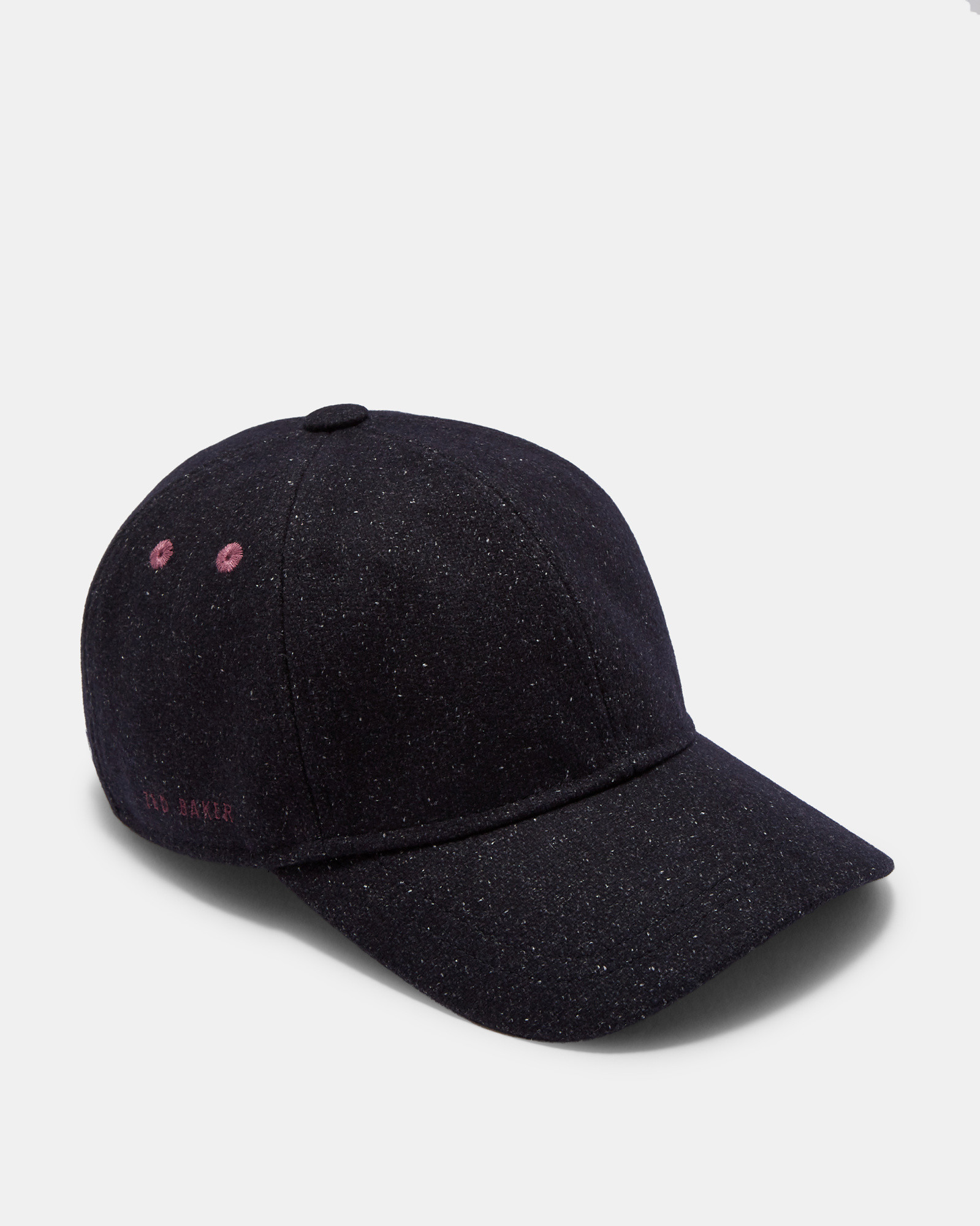 BERRYZ Semi plain wool baseball cap