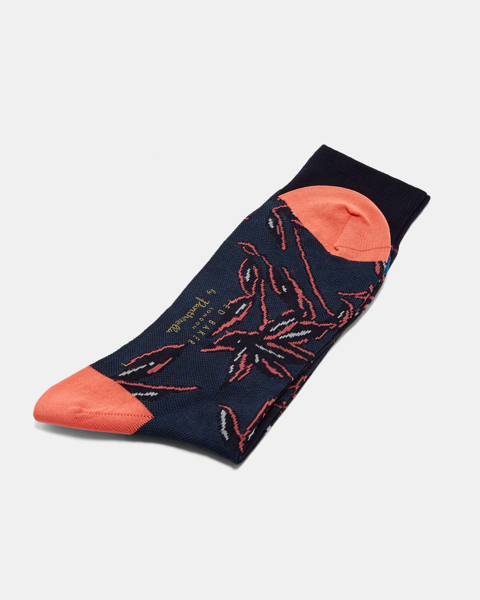 BROTULA Pantherella floral print cotton socks