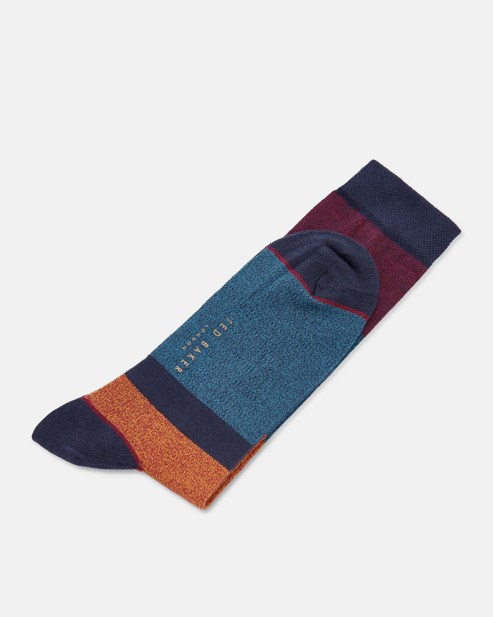 HANNEL Block colour cotton socks