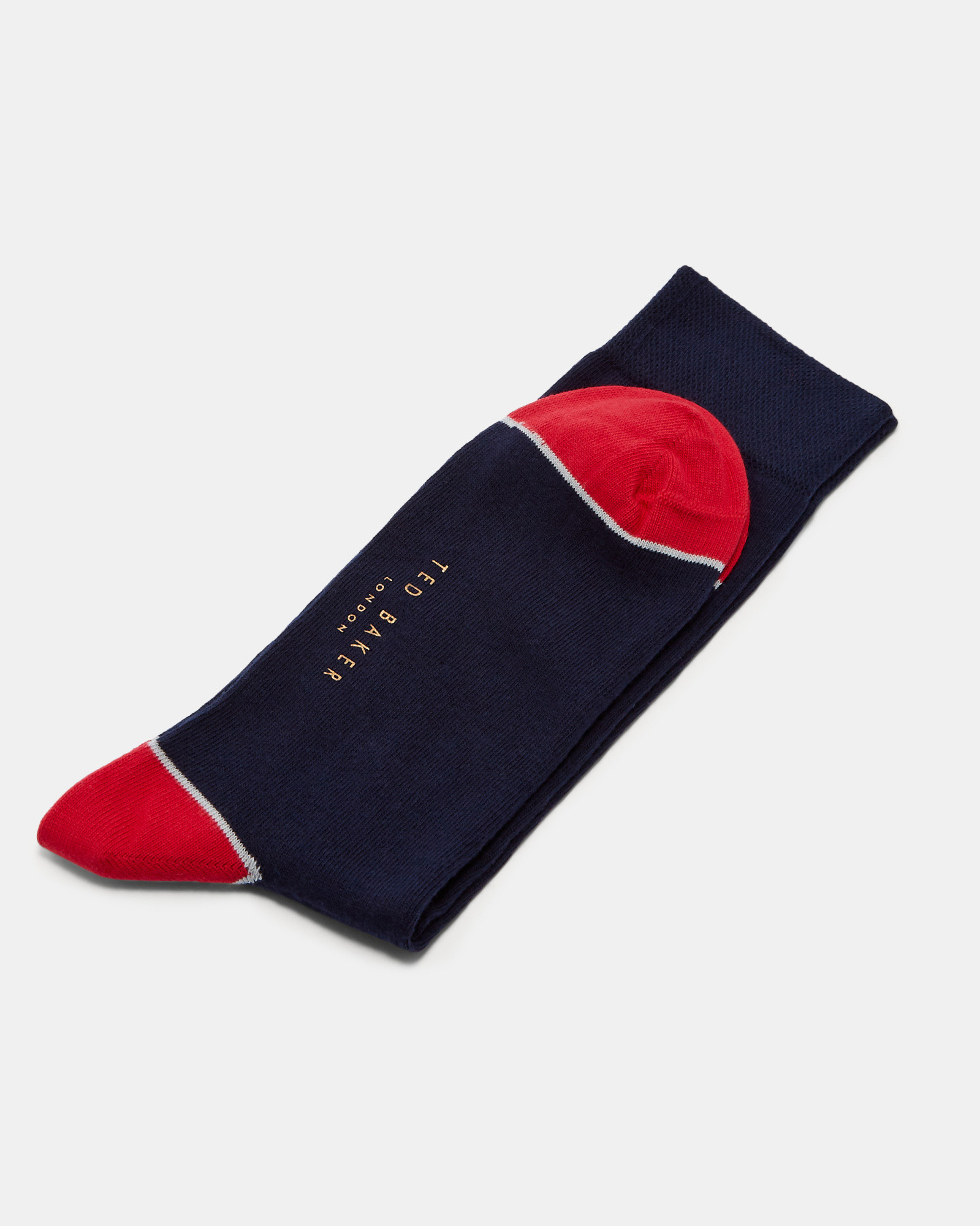 JACK Contrast trim cotton socks