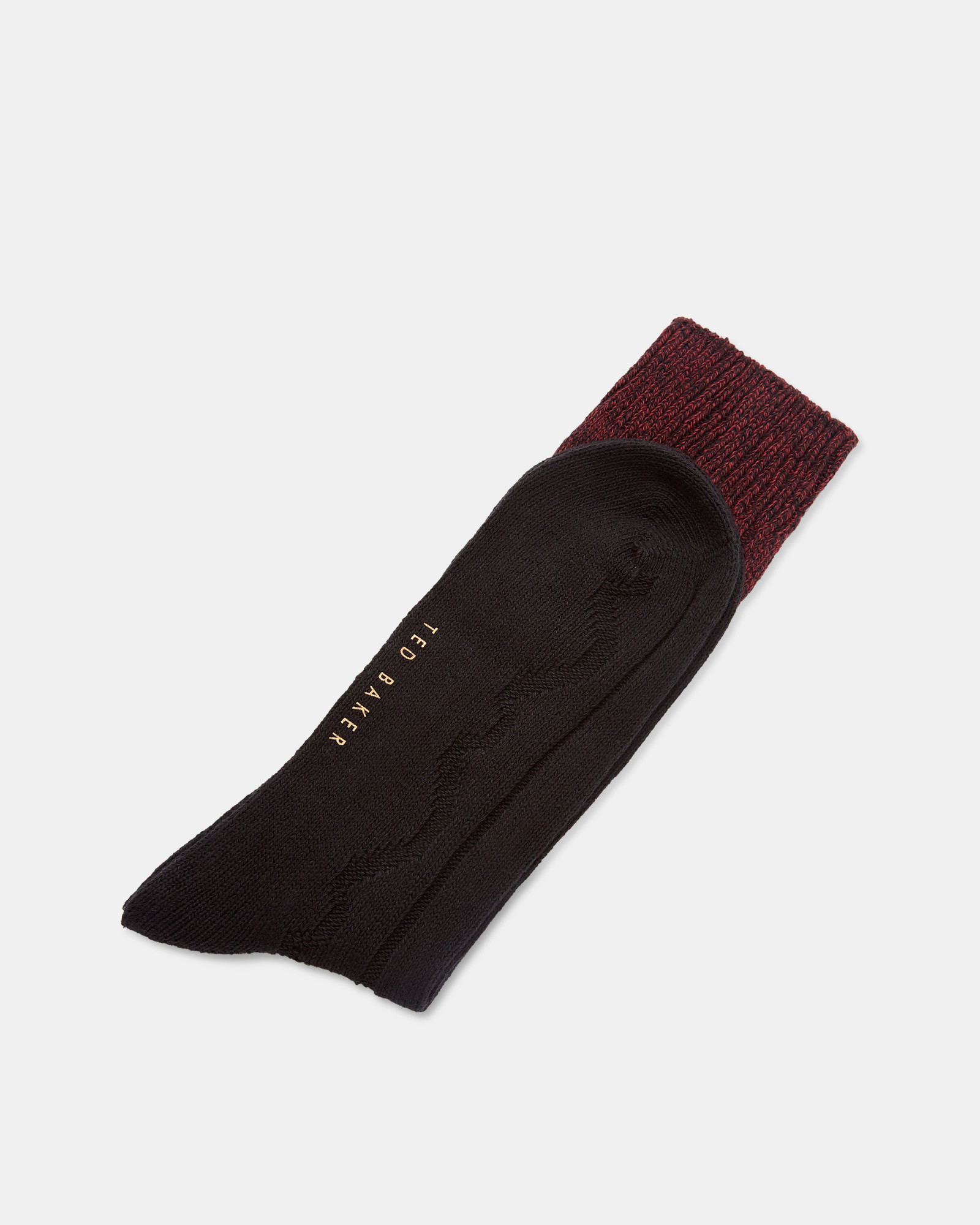 KEENS Faded knit pattern cotton socks