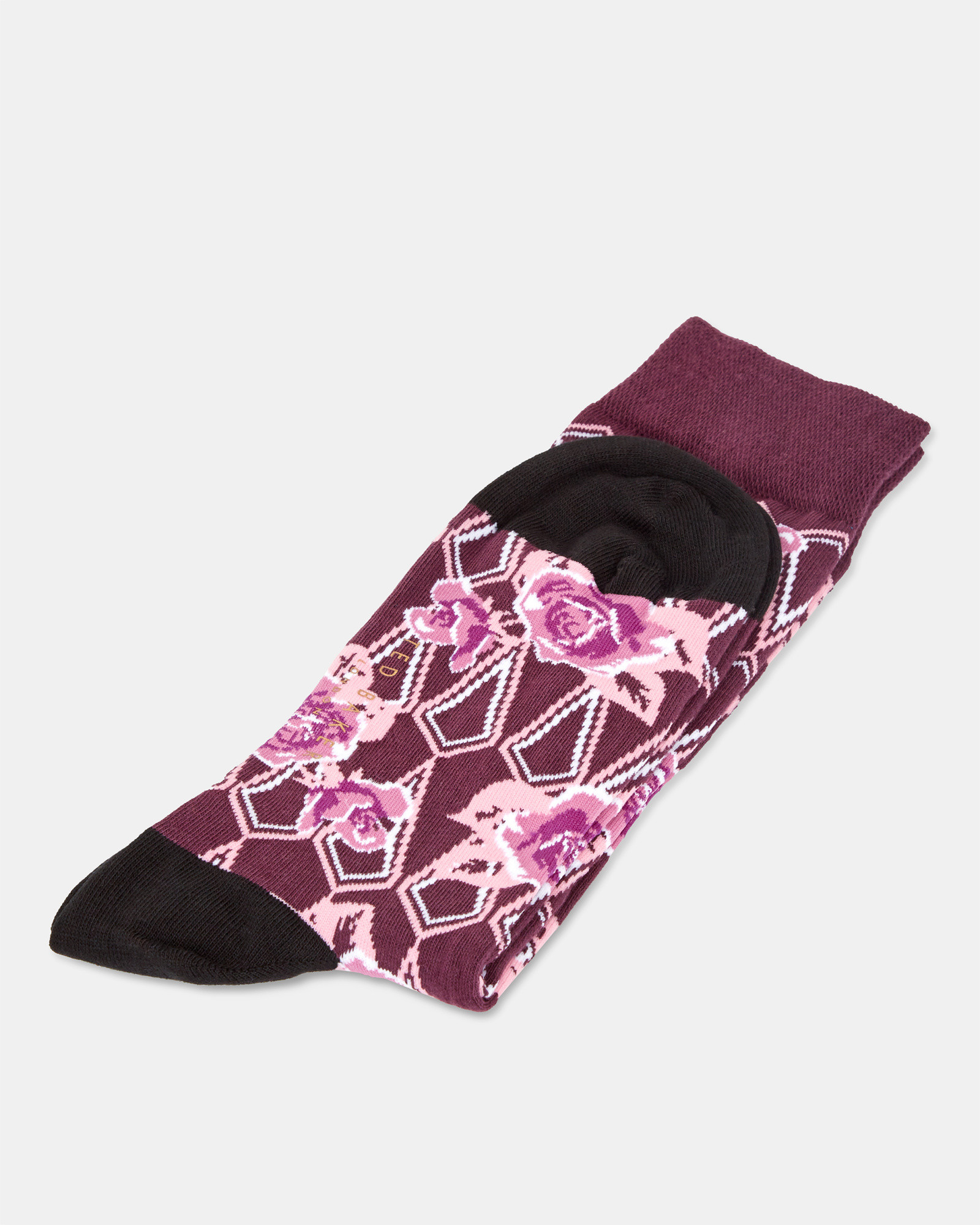 STIAL Floral print cotton socks