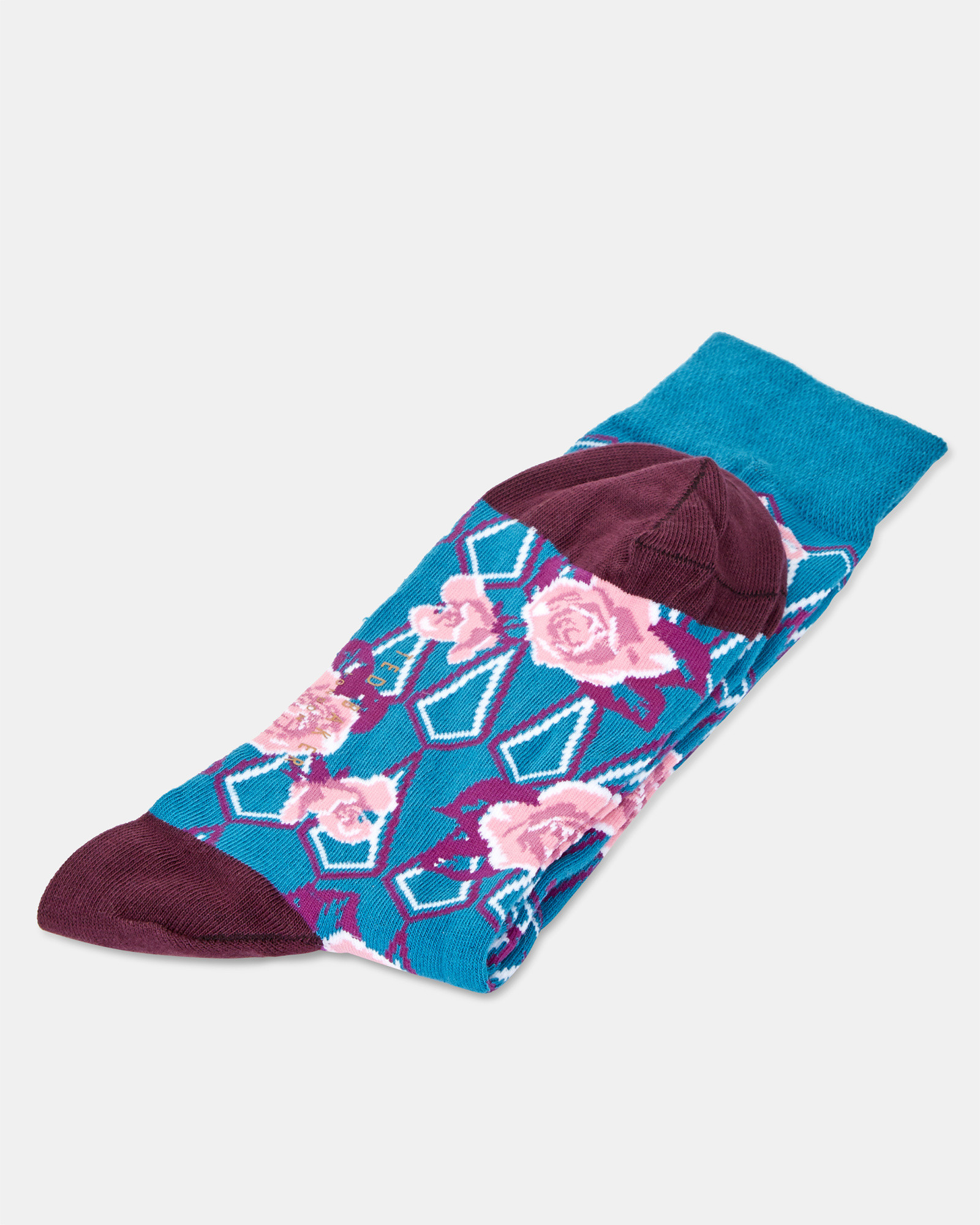 STIAL Floral print cotton socks
