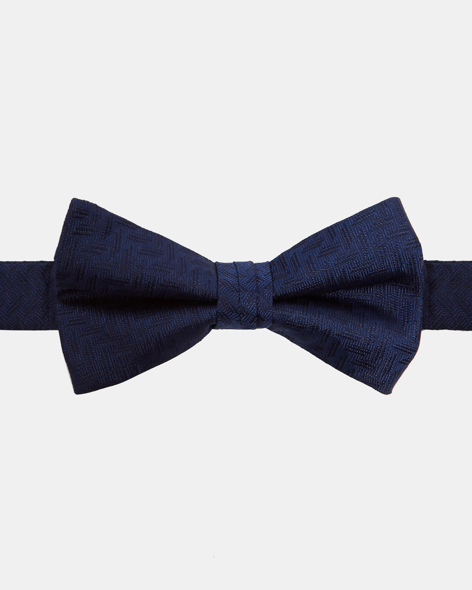 REUXBOW Geometric silk bow tie