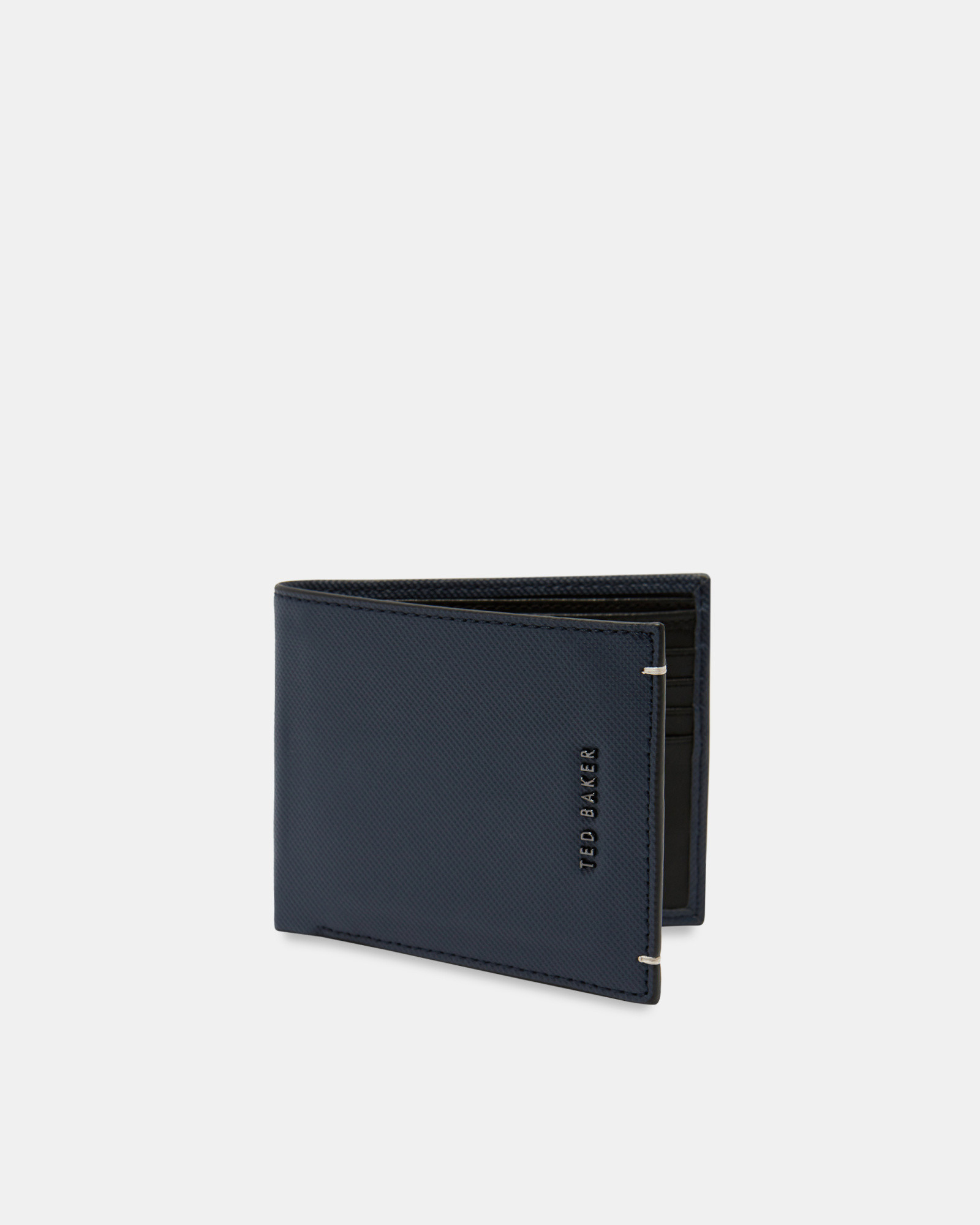 STORMZ Perforated leather bi-fold wallet