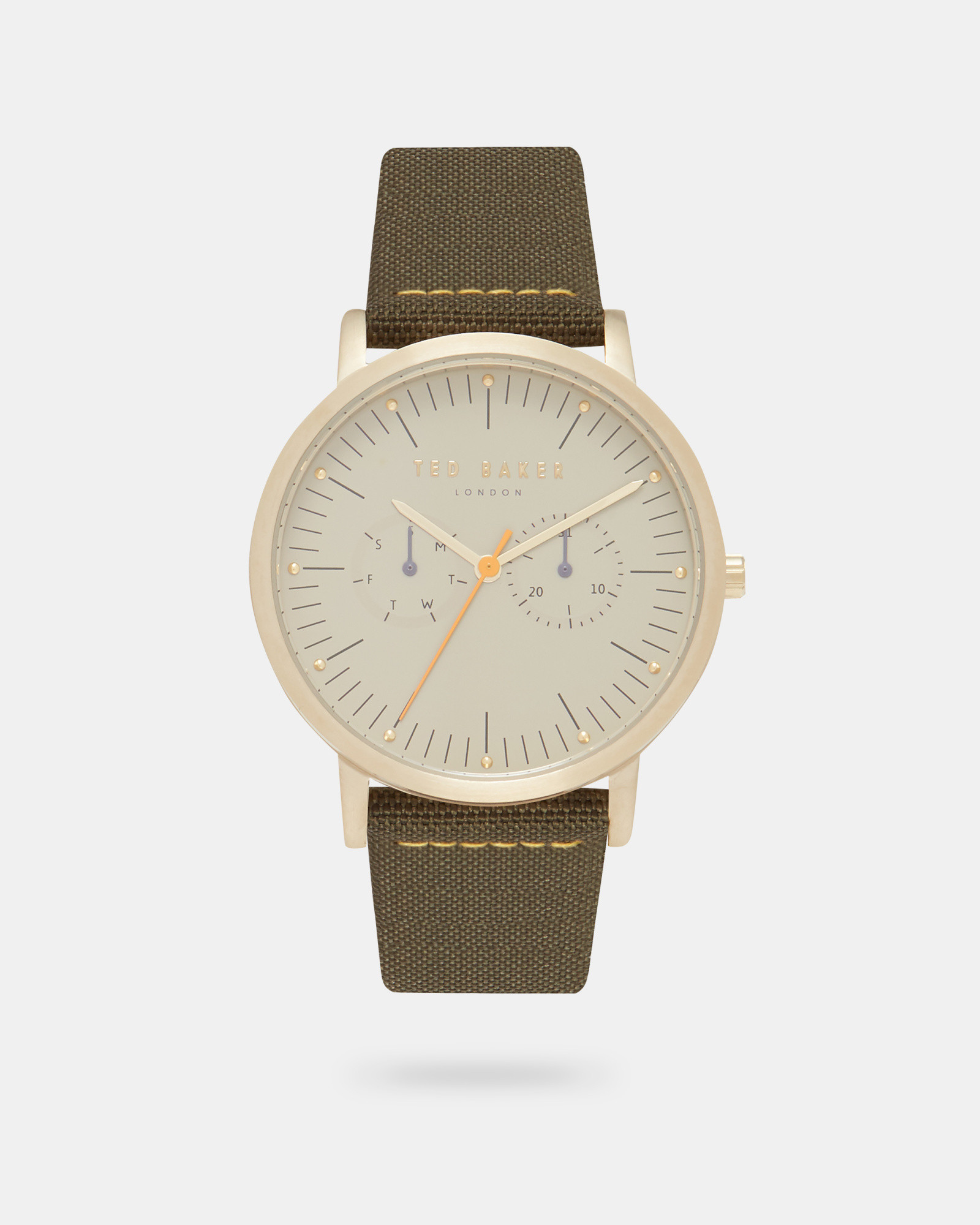 BRITB Woven leather strap watch