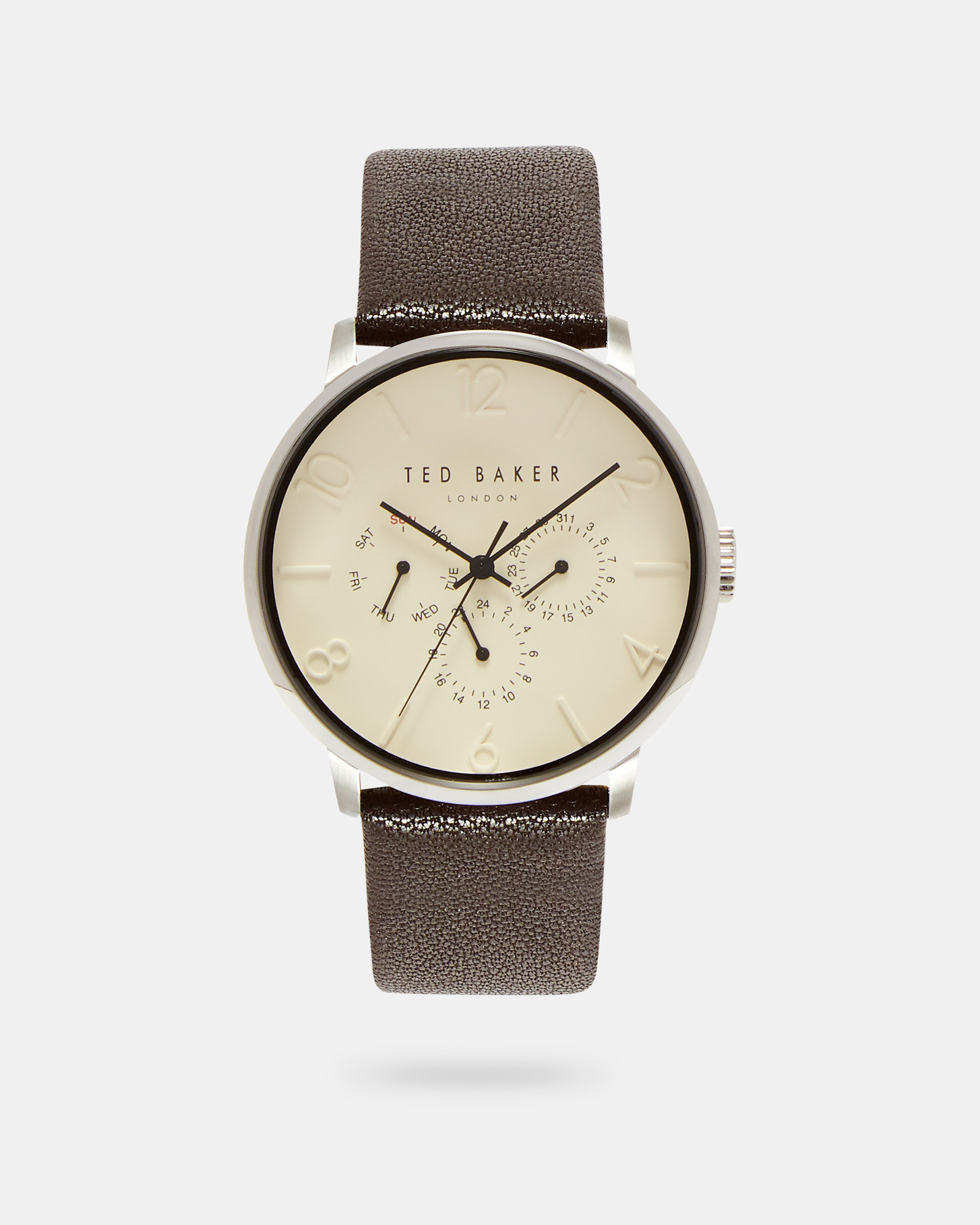 NIAFALS Leather strap watch