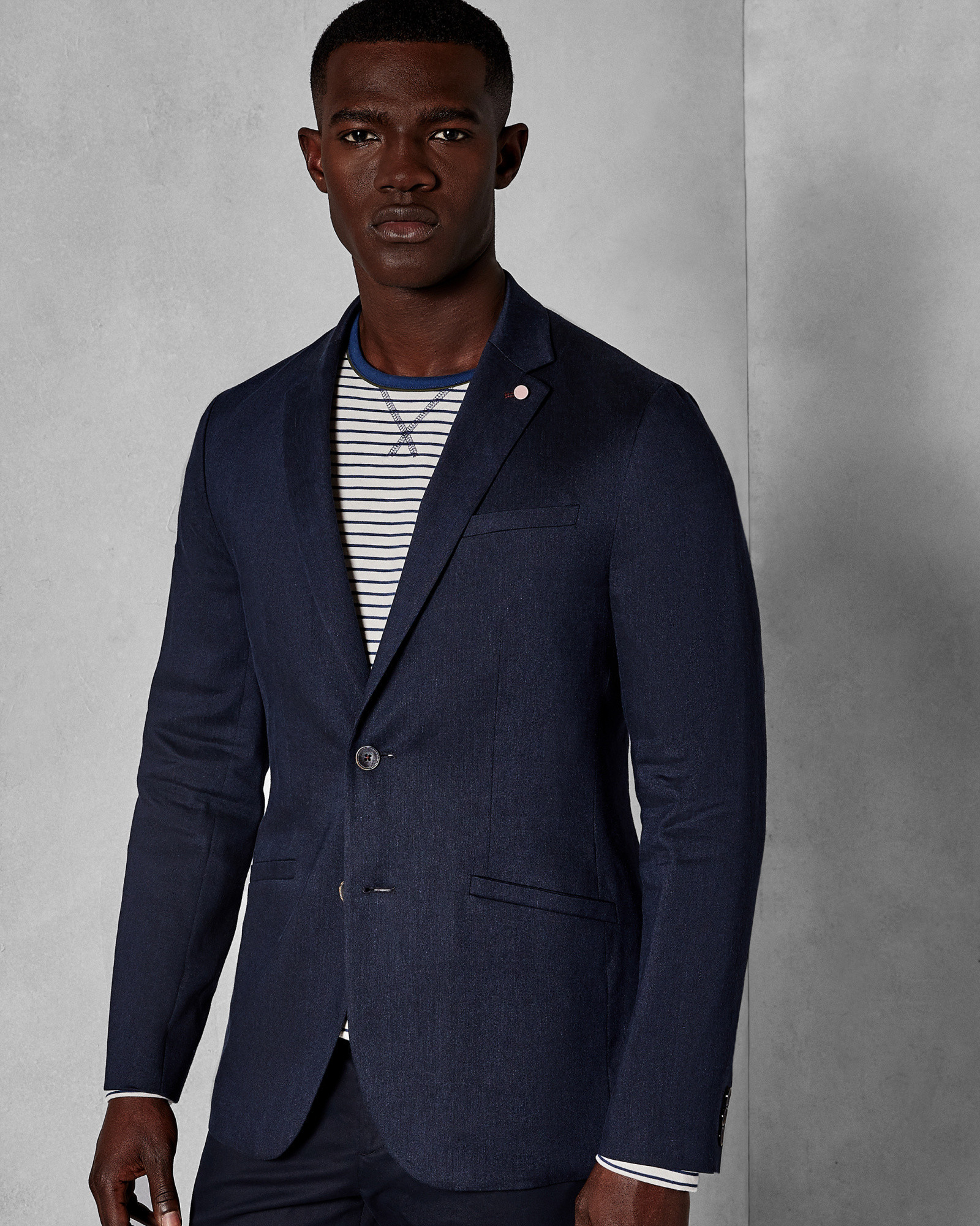 BLUECHI Linen suit jacket