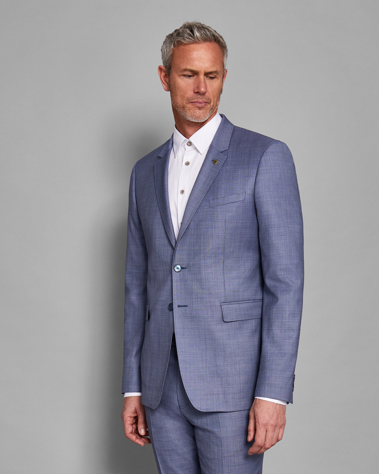 STROJTT Debonair plain wool suit jacket