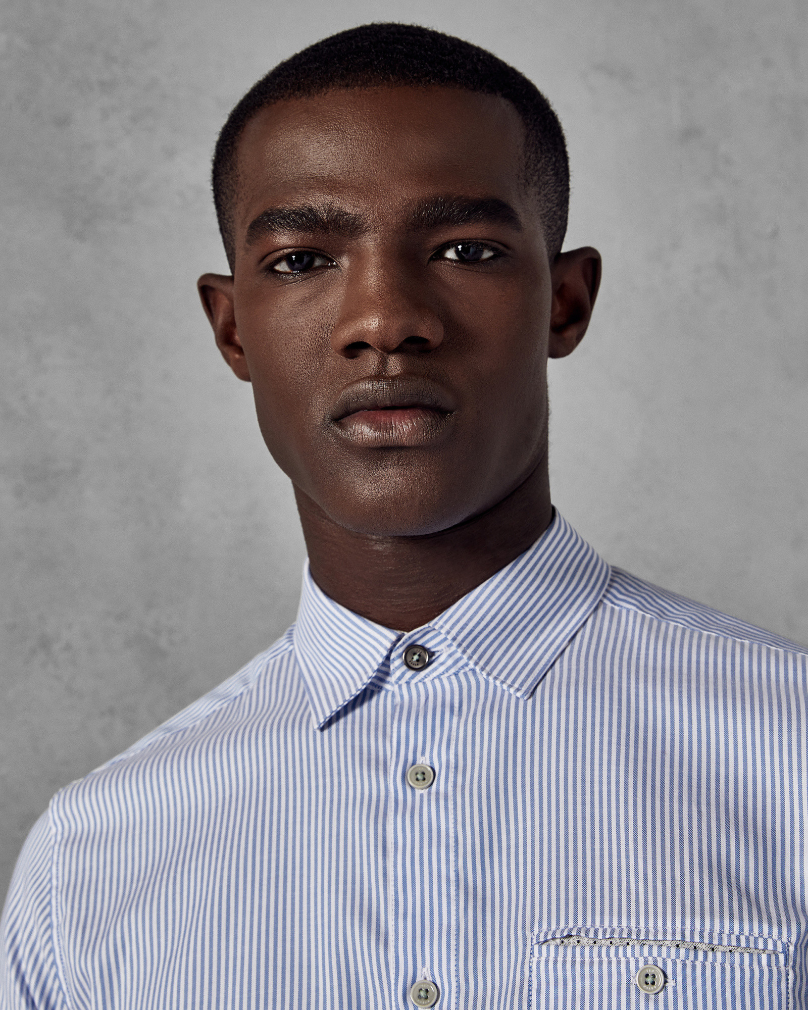 LONSTRI Striped cotton shirt