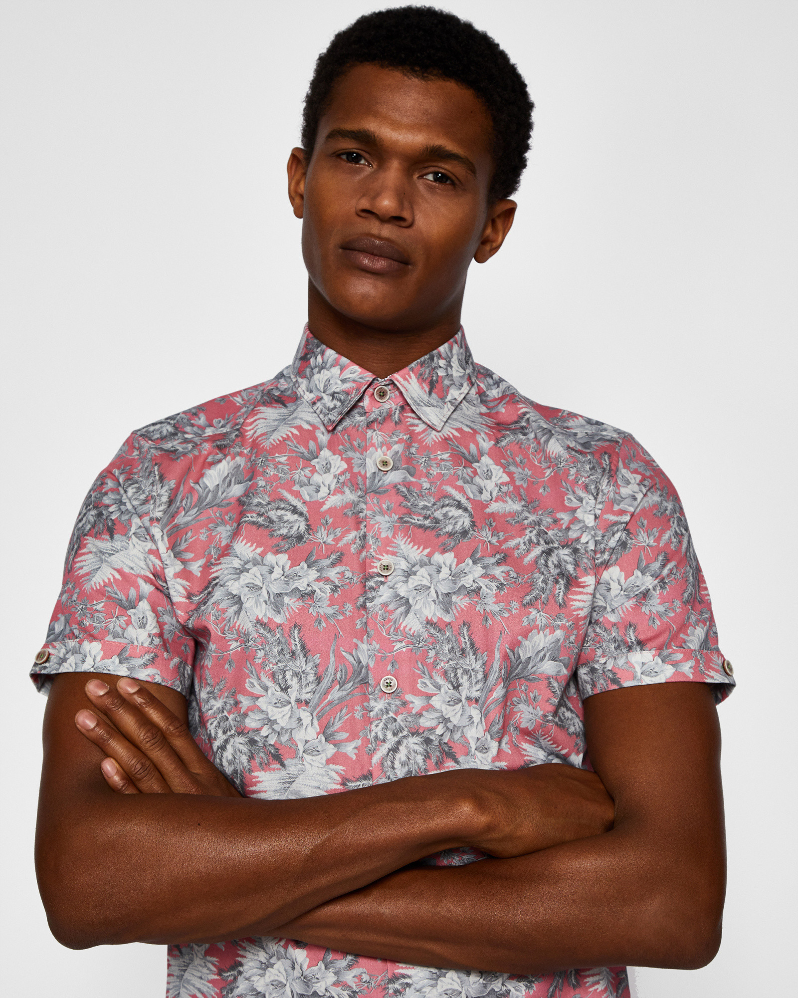 NEEKRIT Floral printed shirt