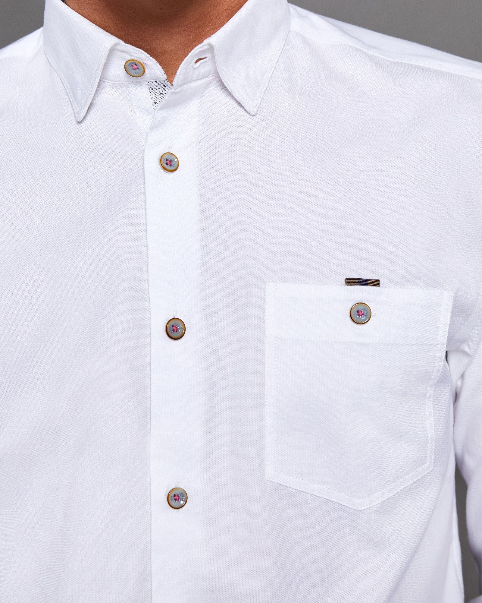 STAPAL Textured cotton shirt