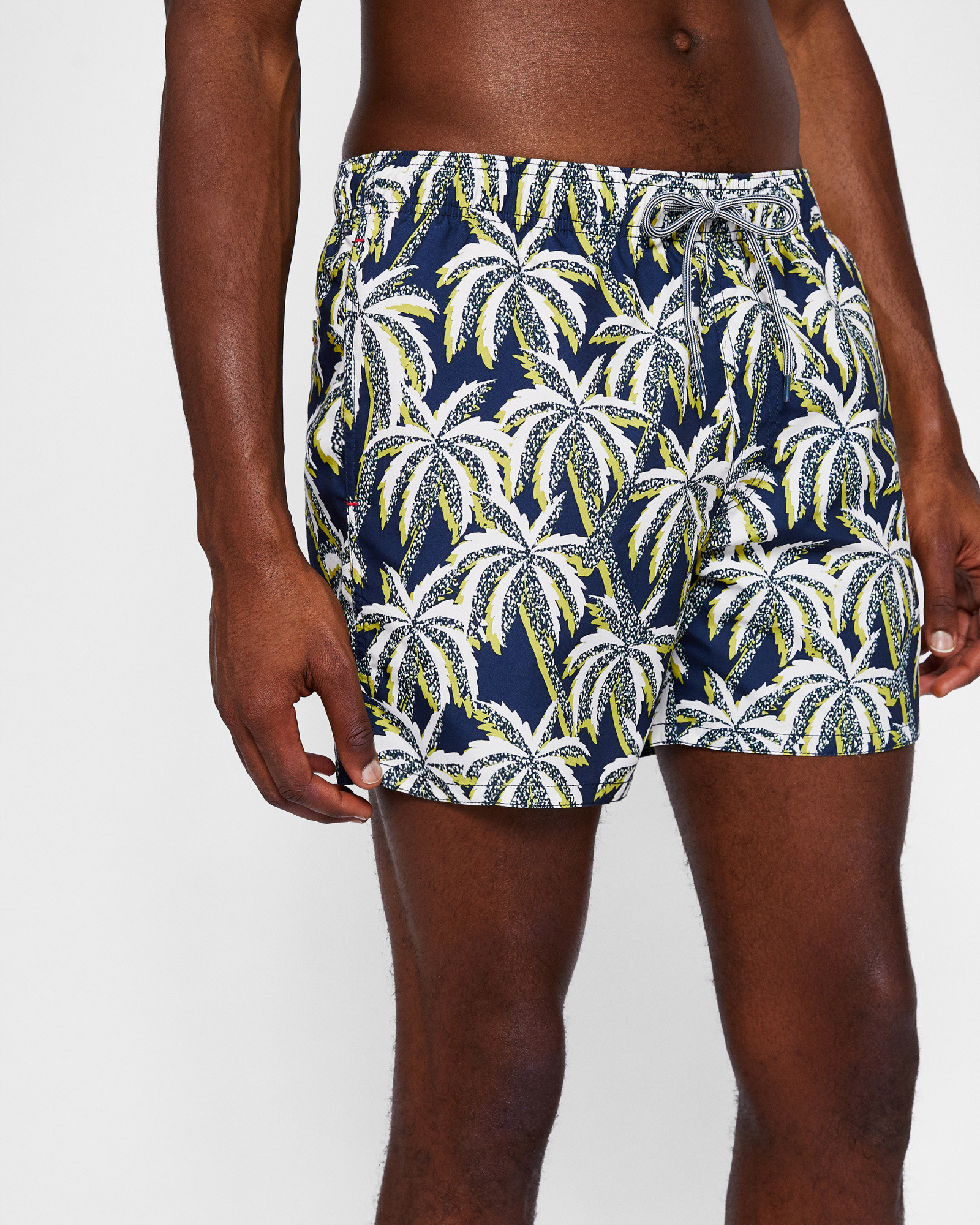 HOPPAH Palm print swim shorts