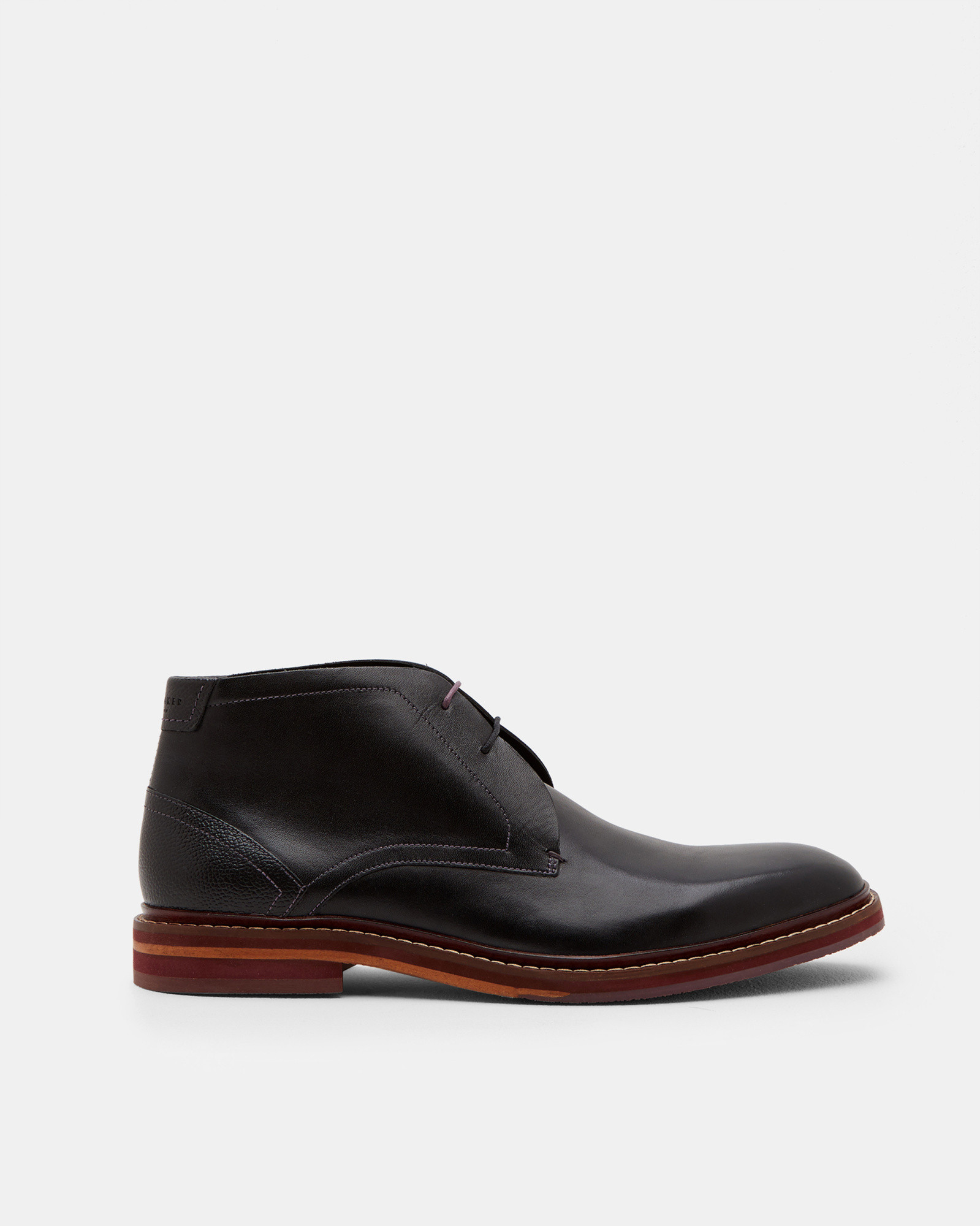 AZZLAN Leather Derby boots
