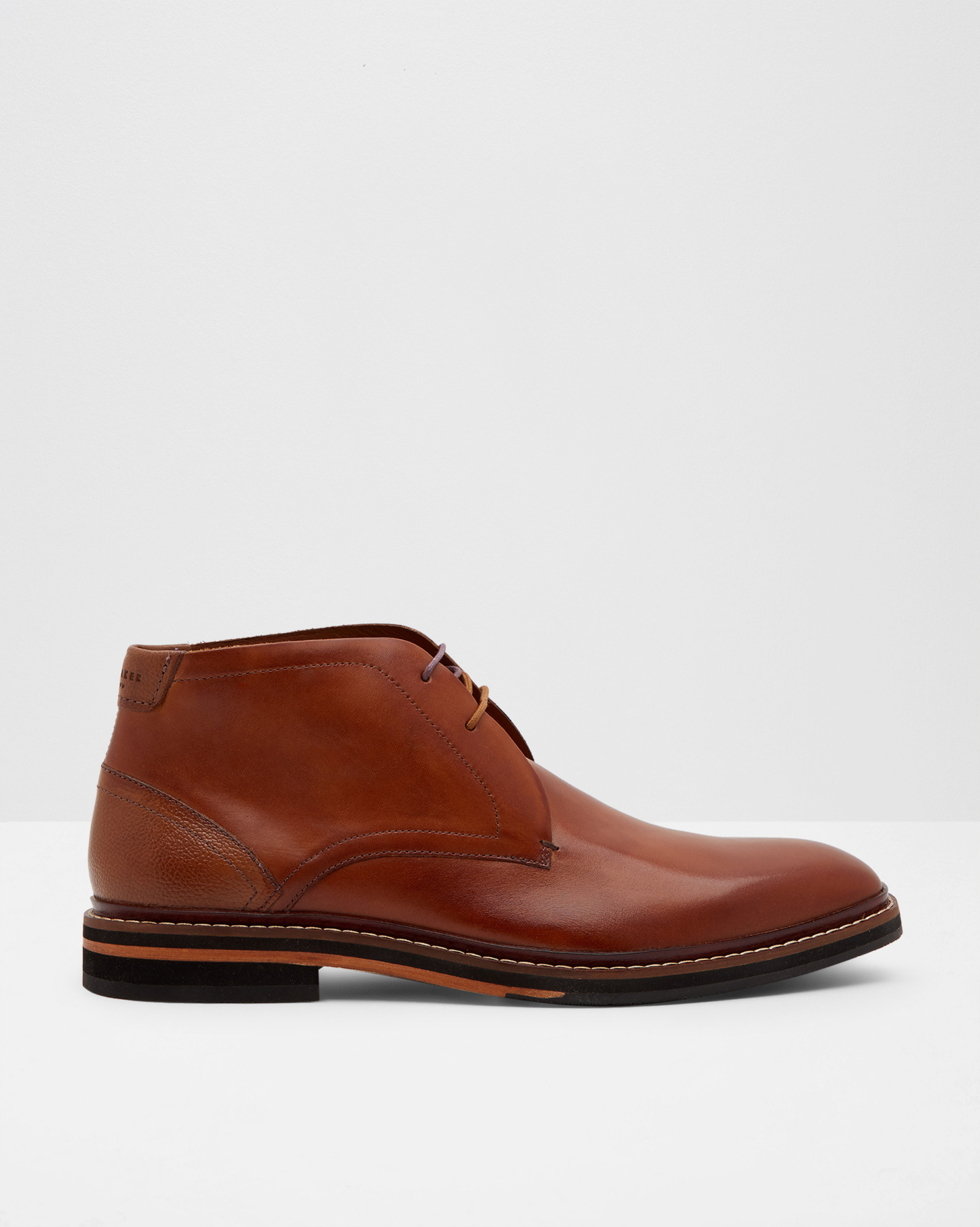 AZZLAN Leather Derby boots