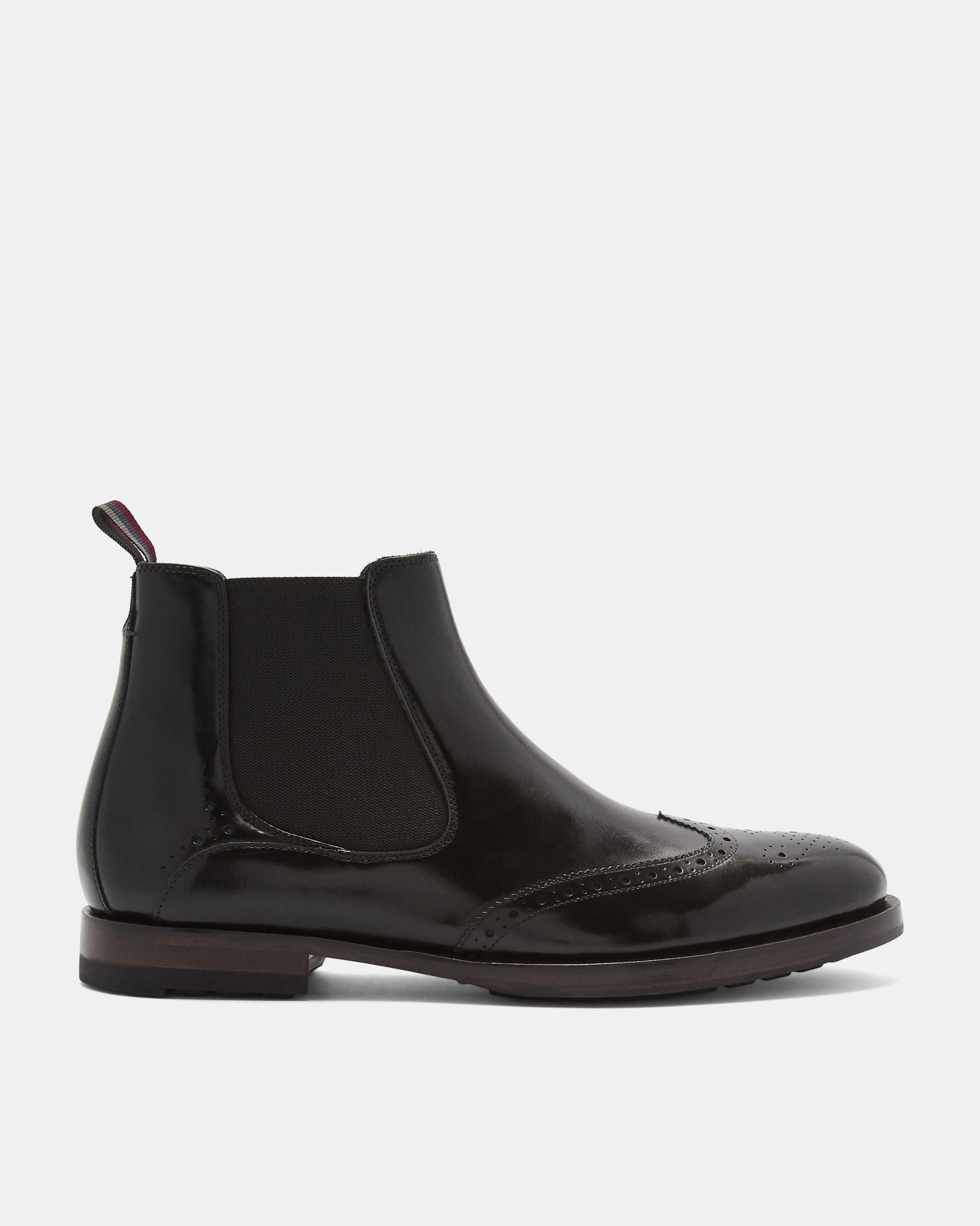 CAMHERI WING CAP BROGUE CHELSEA BOOT