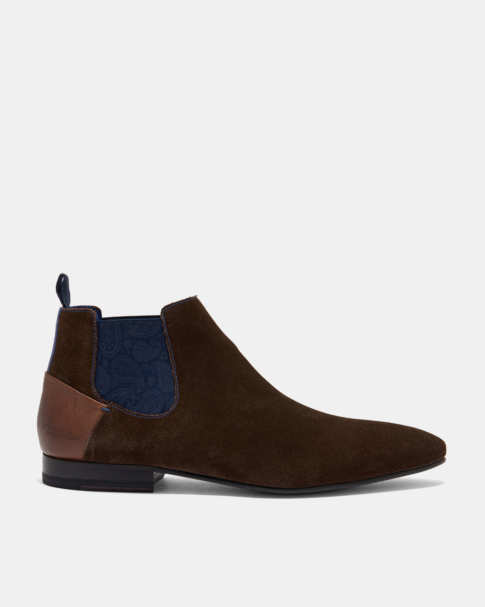 LOWPEZS Suede Chelsea boots