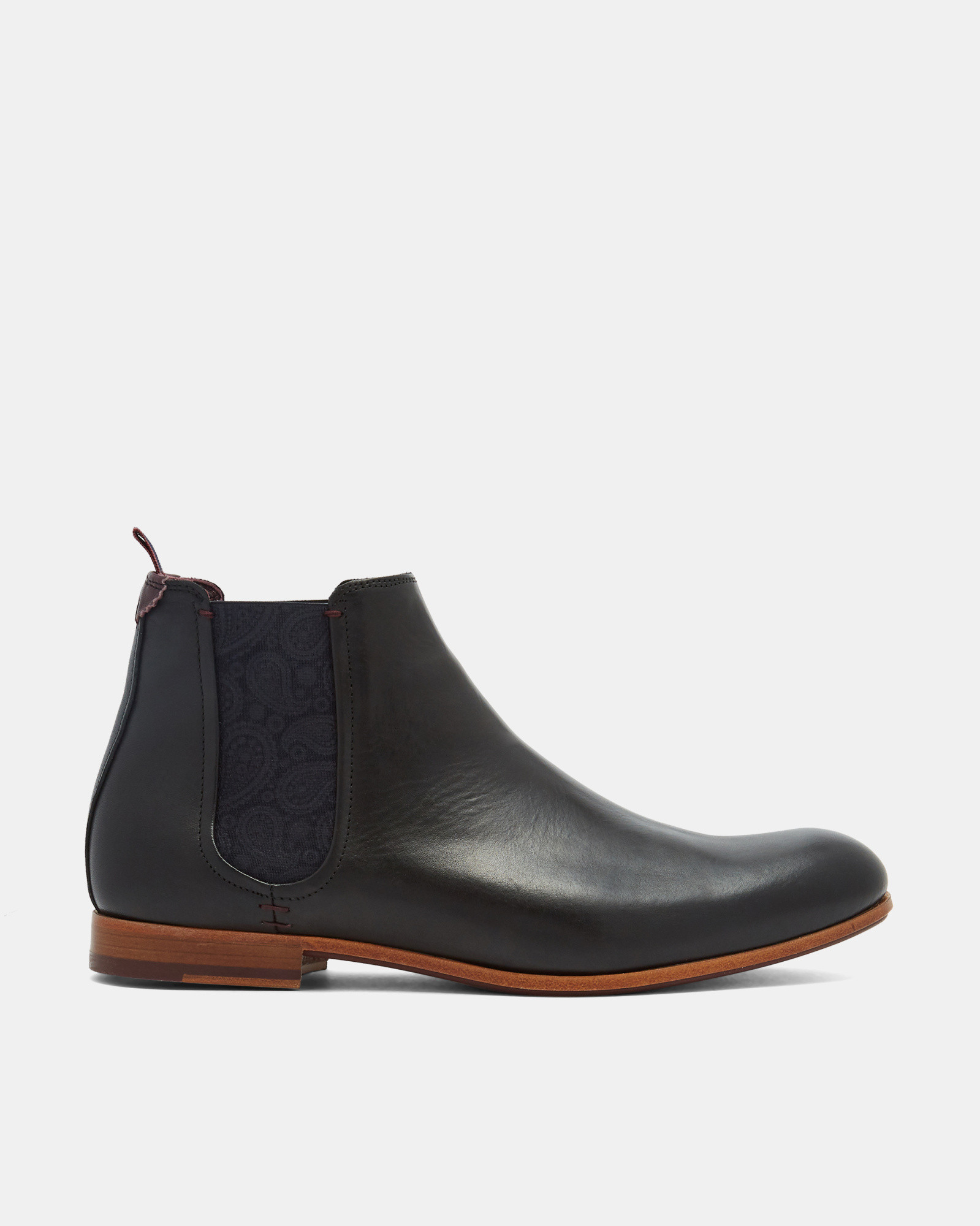 WHRON Leather Chelsea boots