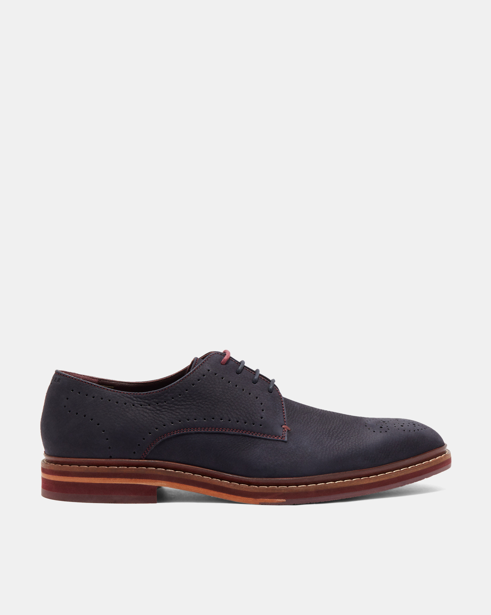 ZIGEEE Nubuck leather Derby shoes
