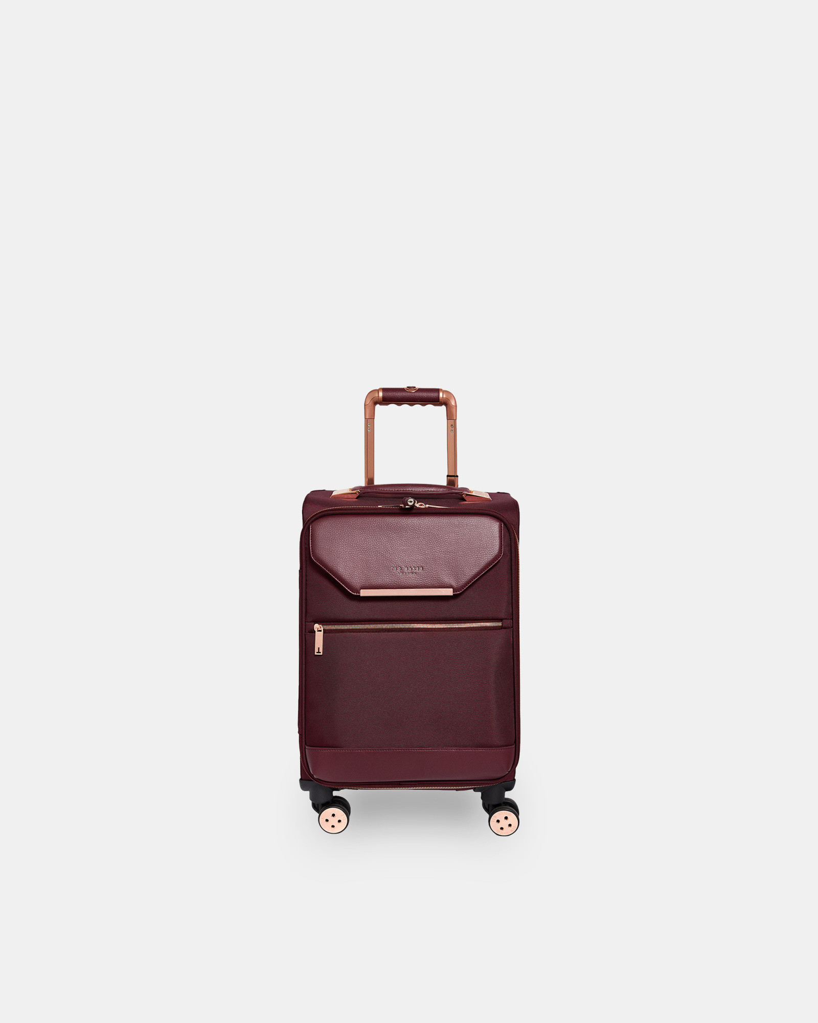 LUGGO Metallic trim small suitcase
