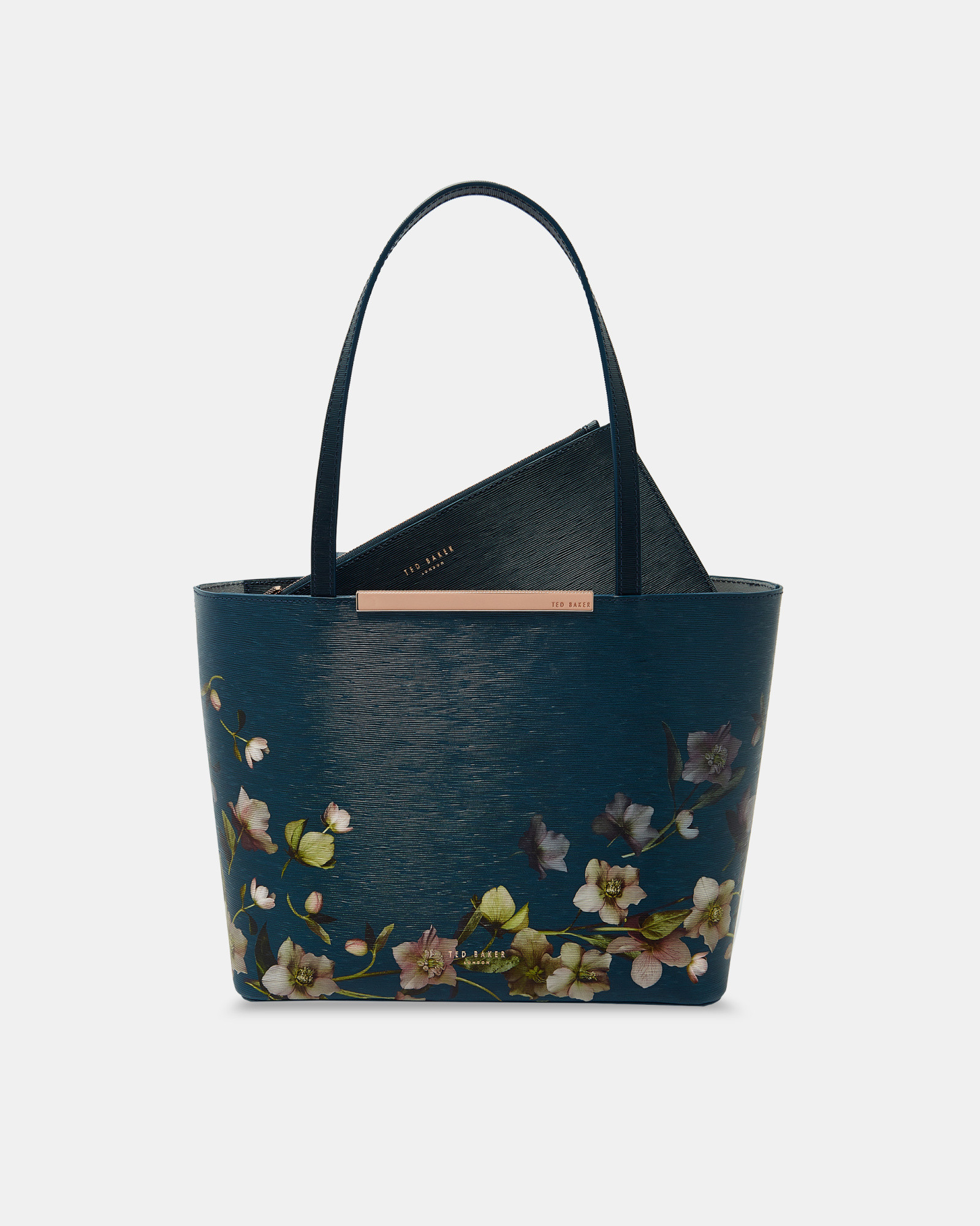 SHANTAL Arboretum mini leather shopper bag