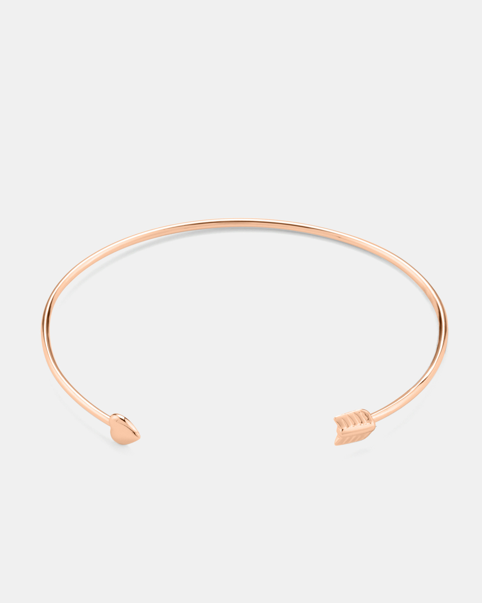 CARISE Cupid arrow heart cuff bracelet