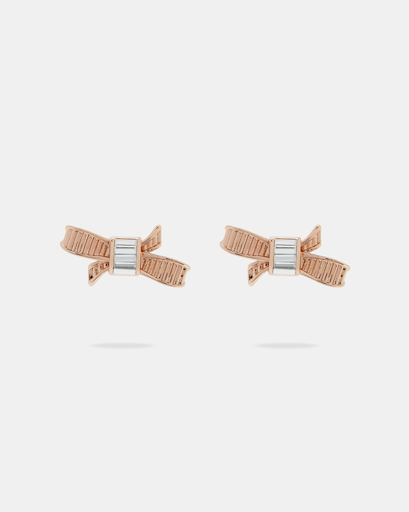 DELICIA Mini ribbon bow earrings