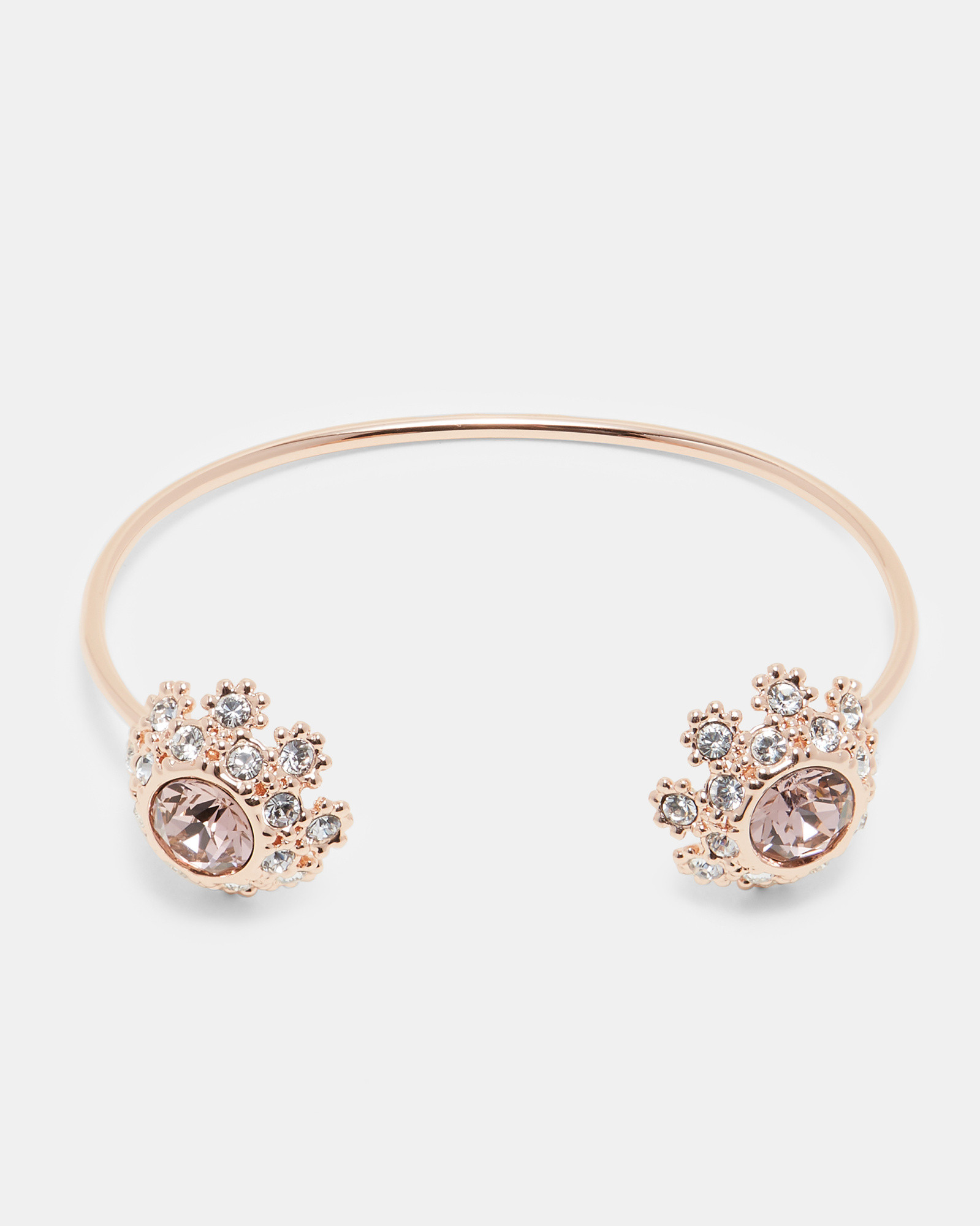SENIIE Swarovski® daisy lace cuff bracelet