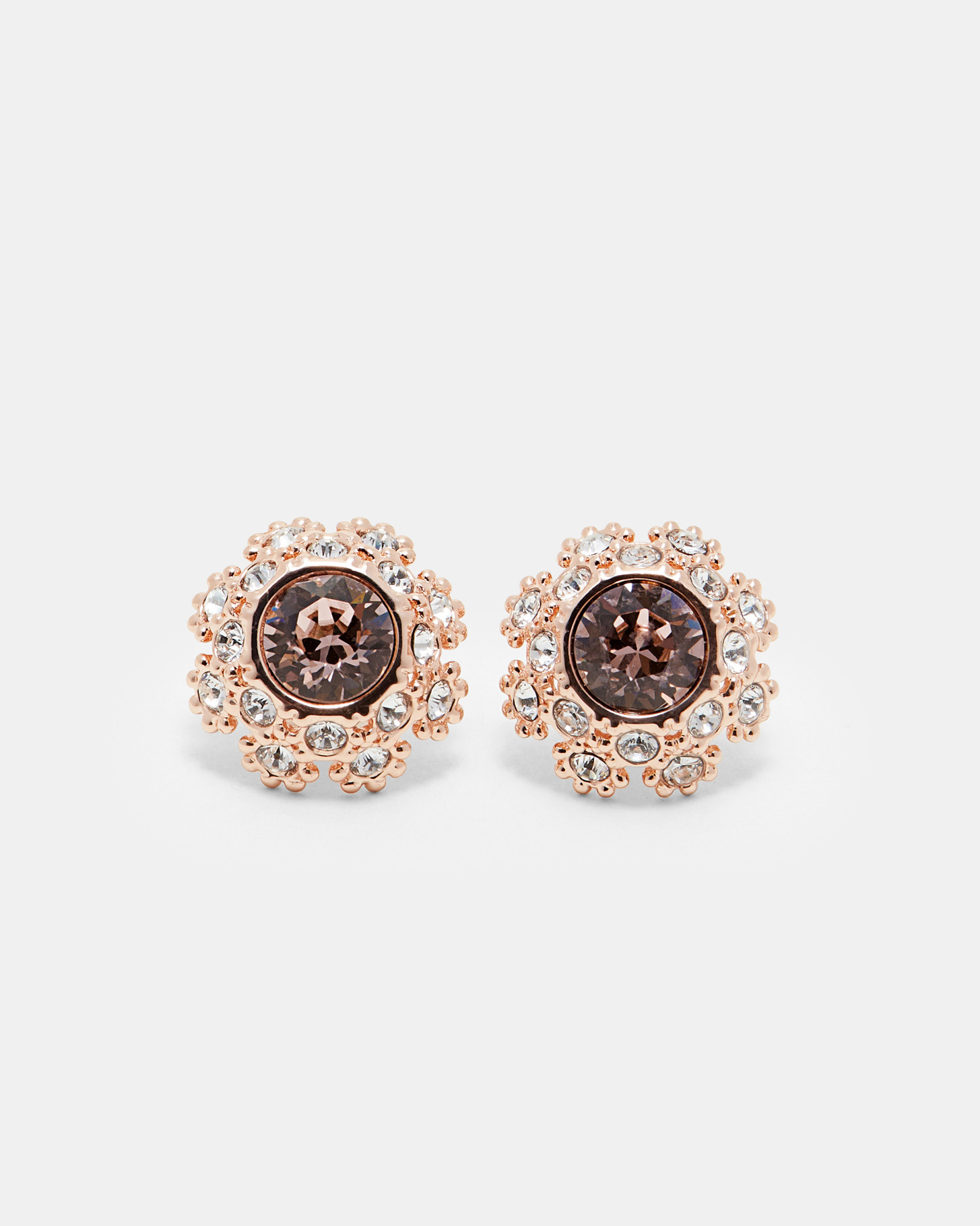 SERAA Swarovski® daisy lace stud earrings
