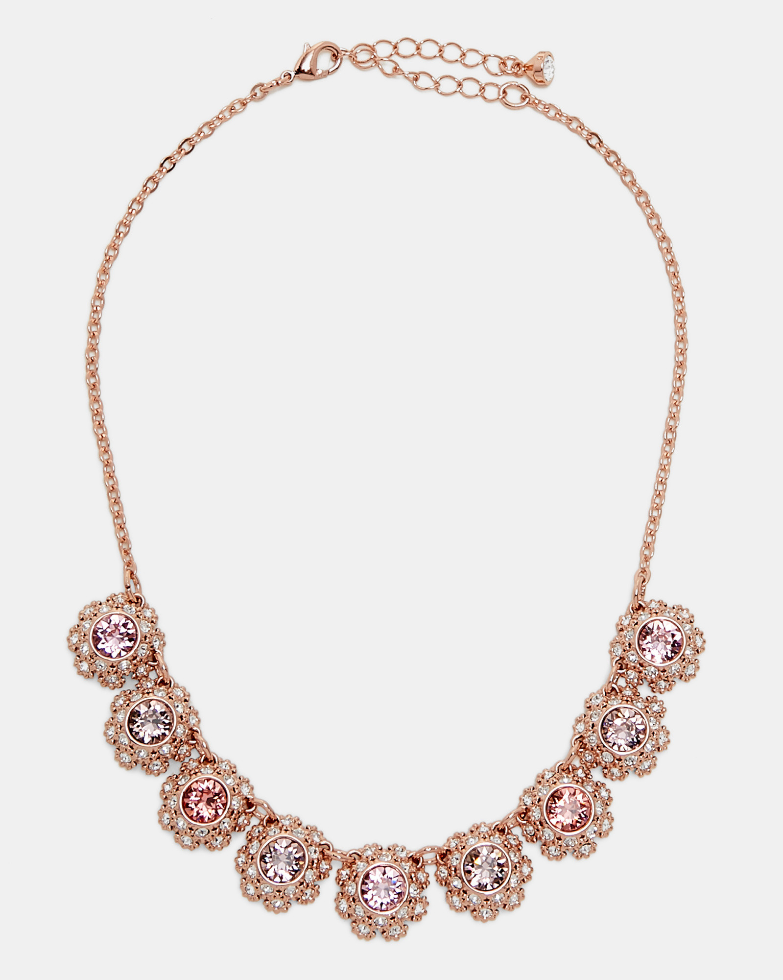 SIERO Swarovski® daisy lace necklace