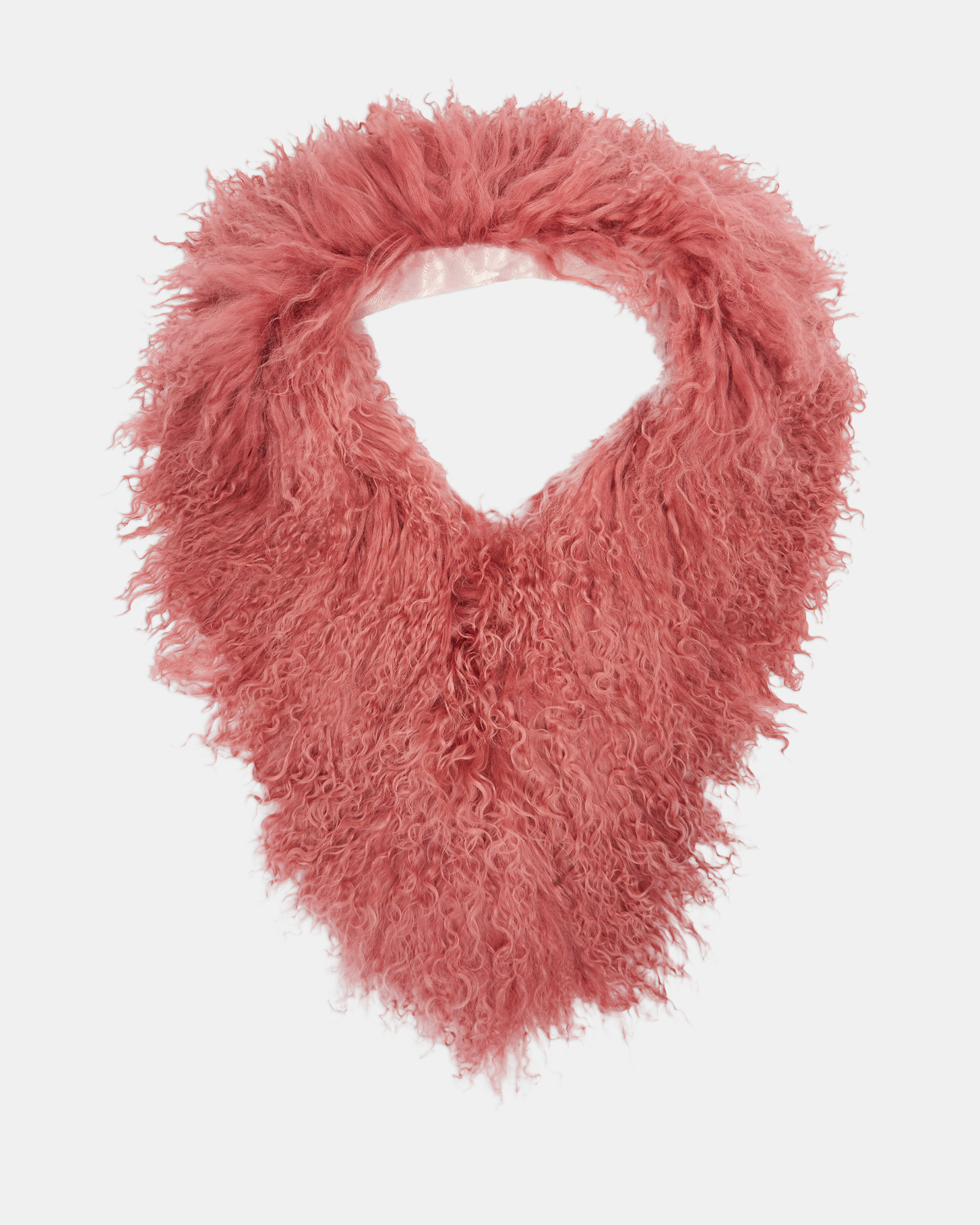 MYRAA Mongolian shearling scarf