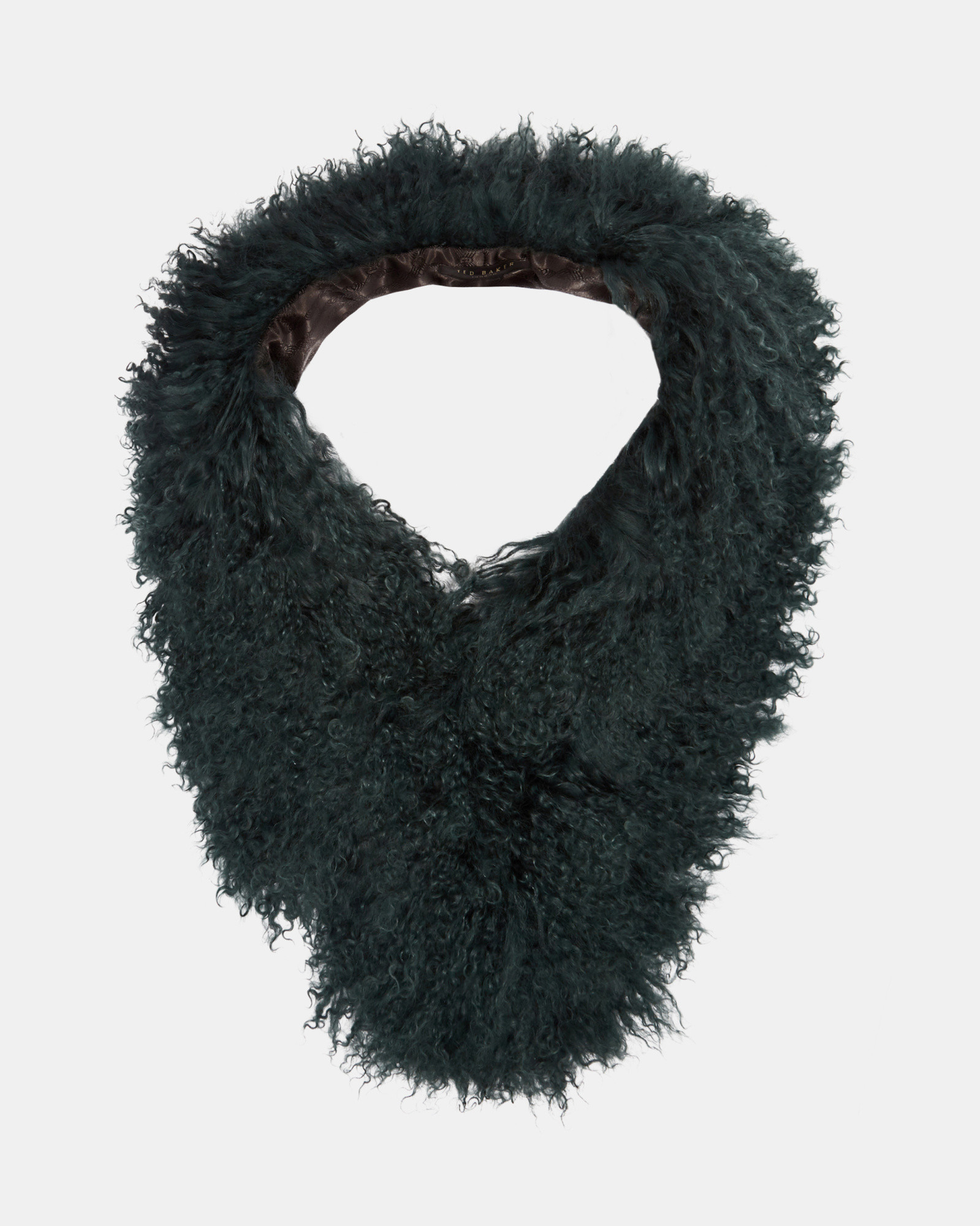 MYRAA Mongolian shearling scarf