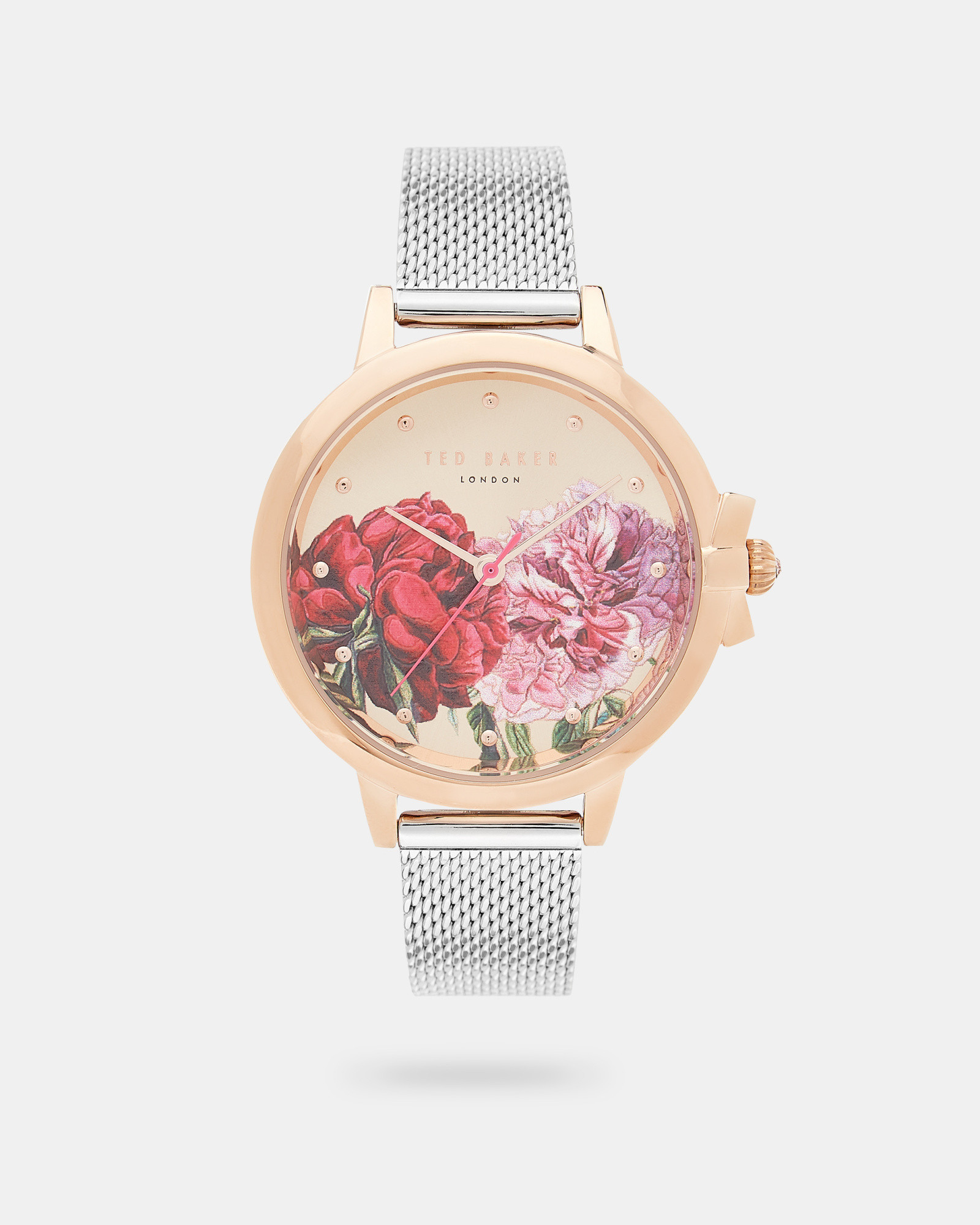 PRAZIA Printed mesh strap watch