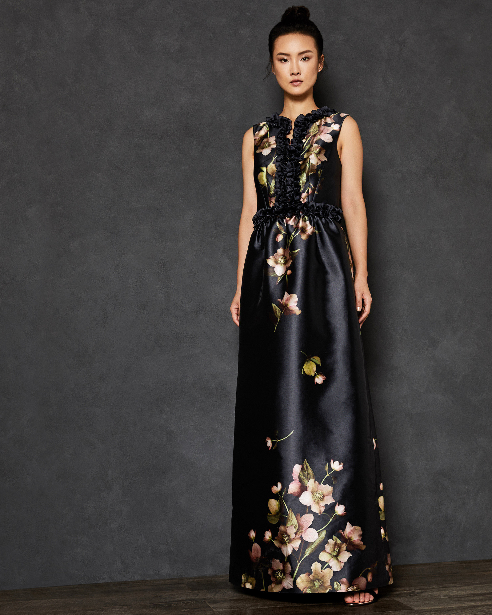 DORATA ARBORETUM PRINT MAXI DRESS